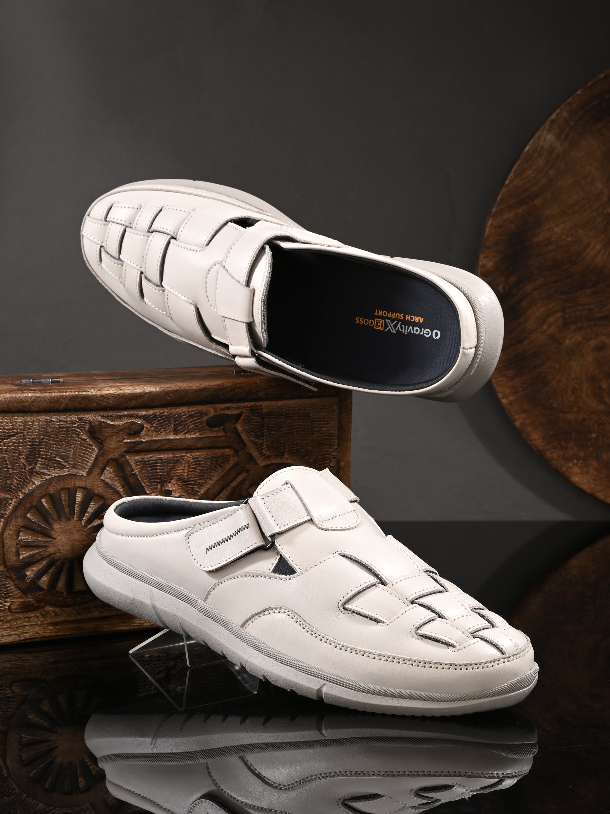 Zero Gravity Slip-On Mules by Egoss