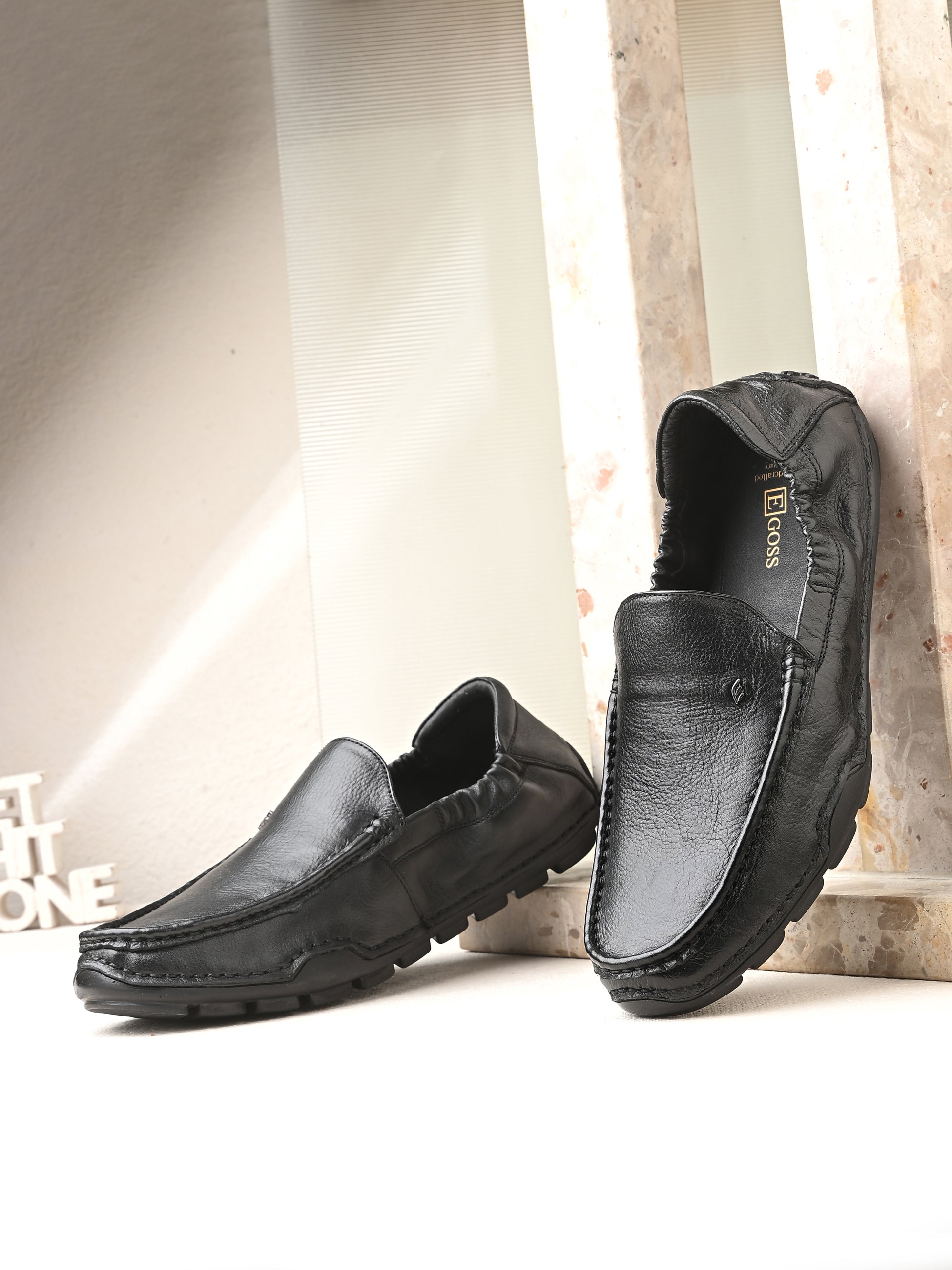 Egoss Casual Leather Loafers For Men