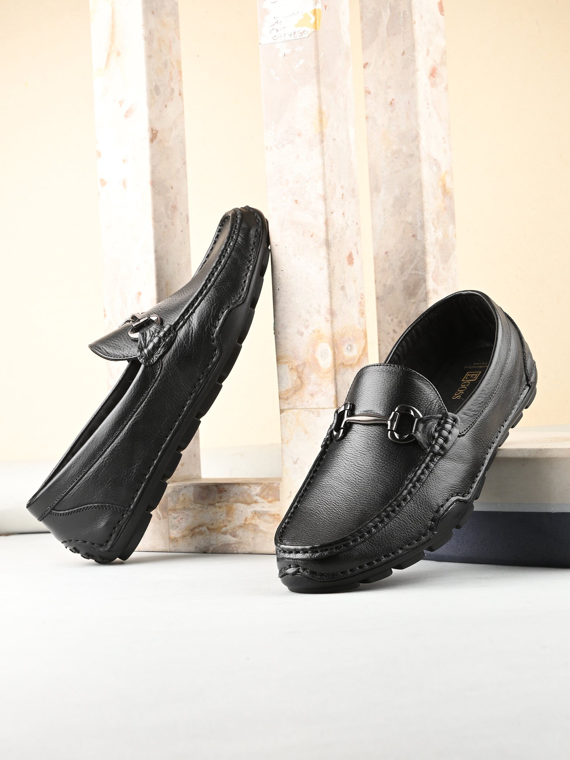 Egoss Casual Leather Loafers For Men