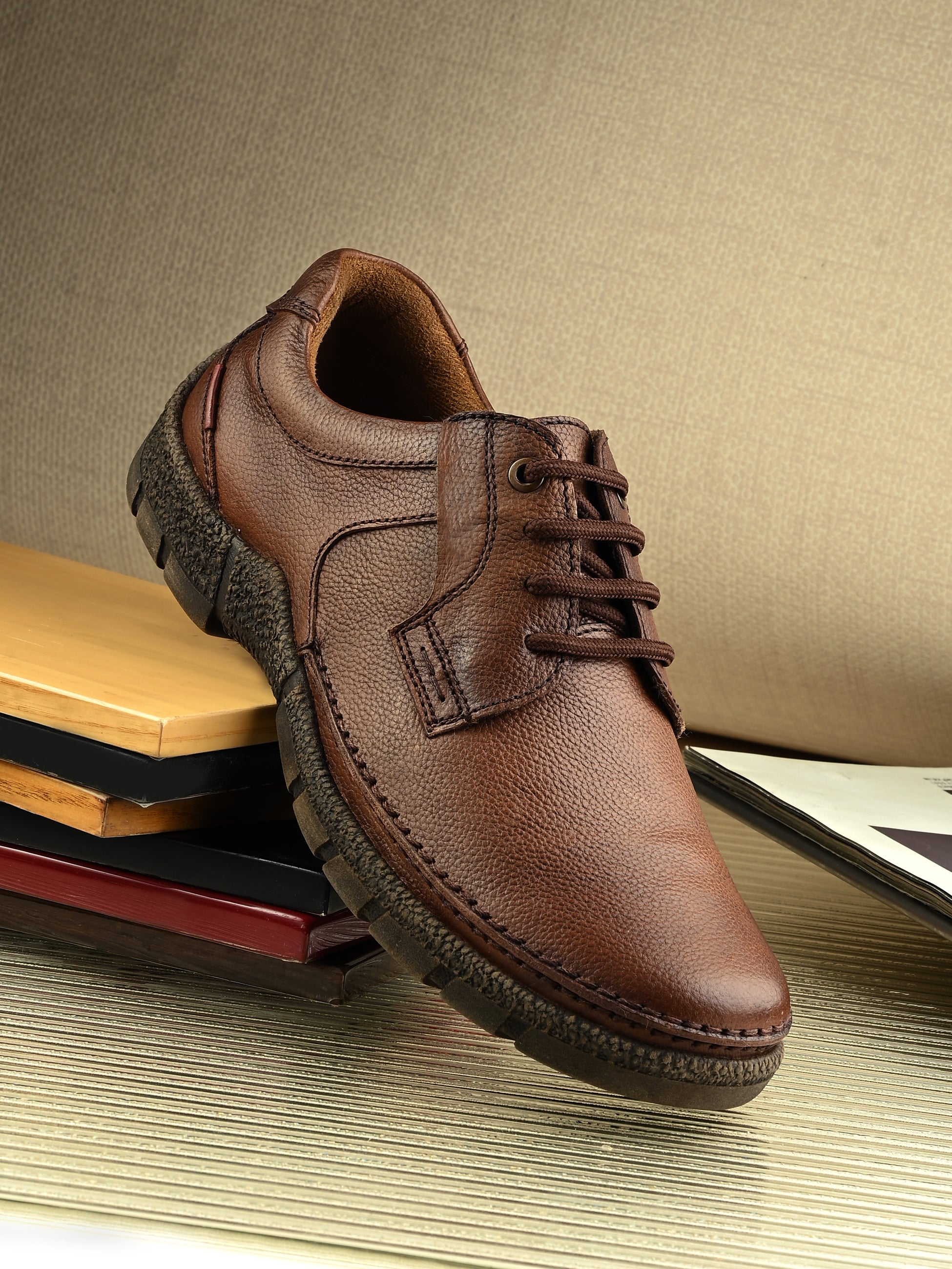 Mudtrail Lace-Up Shoes by Aspeerio