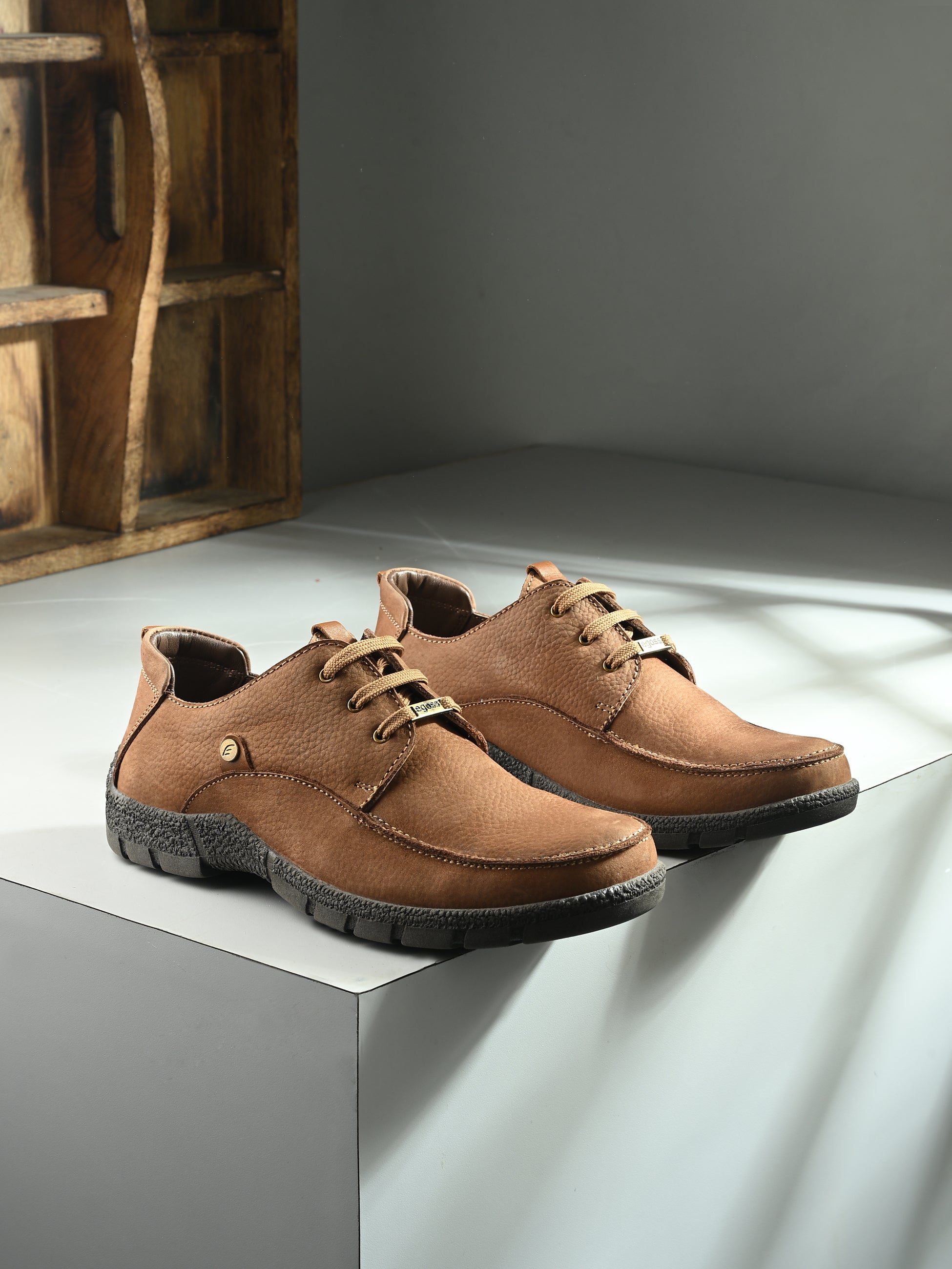 Mudtrail Lace-Up Shoes by Aspeerio