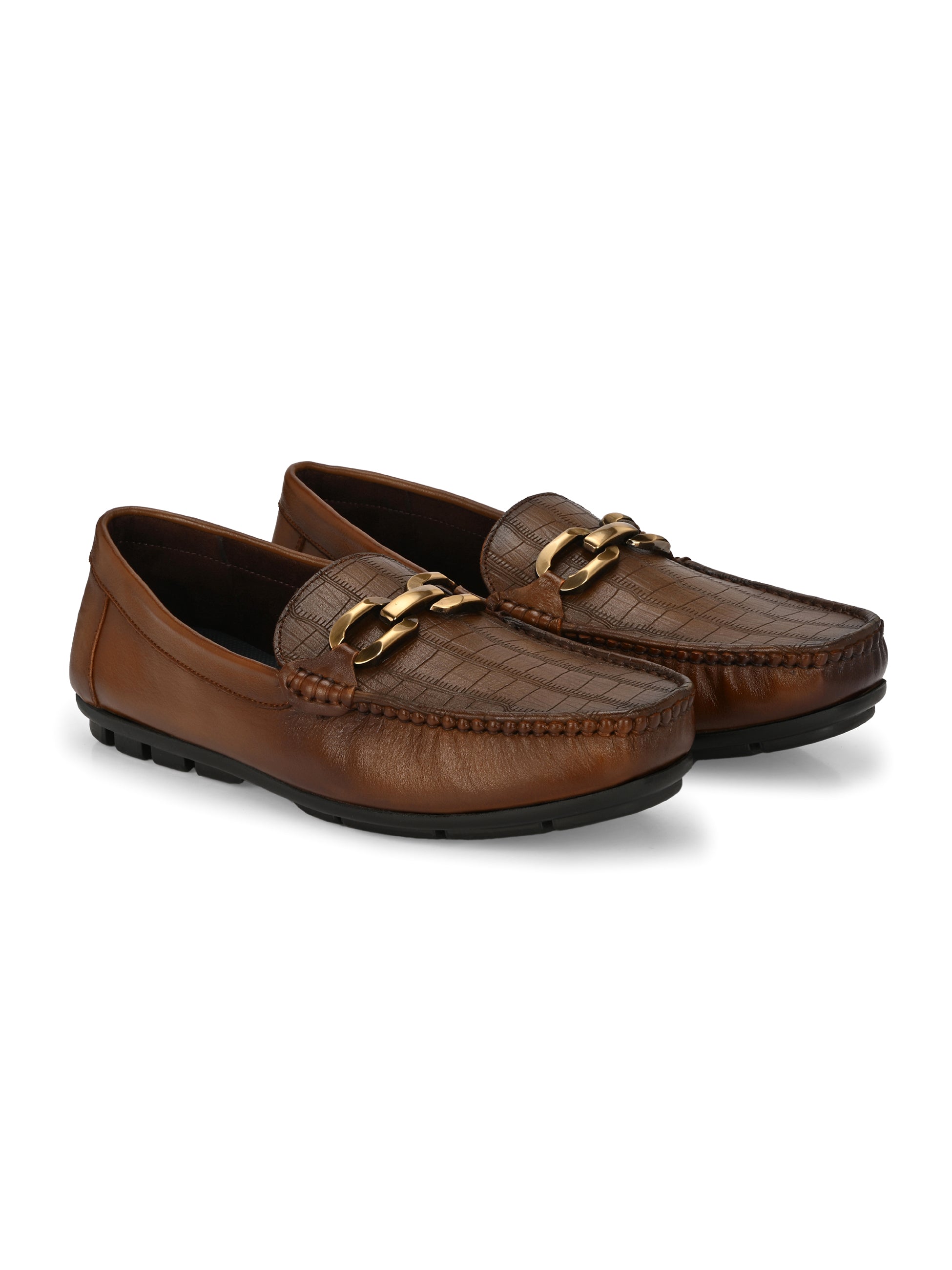 Egoss Printed Loafers For Men