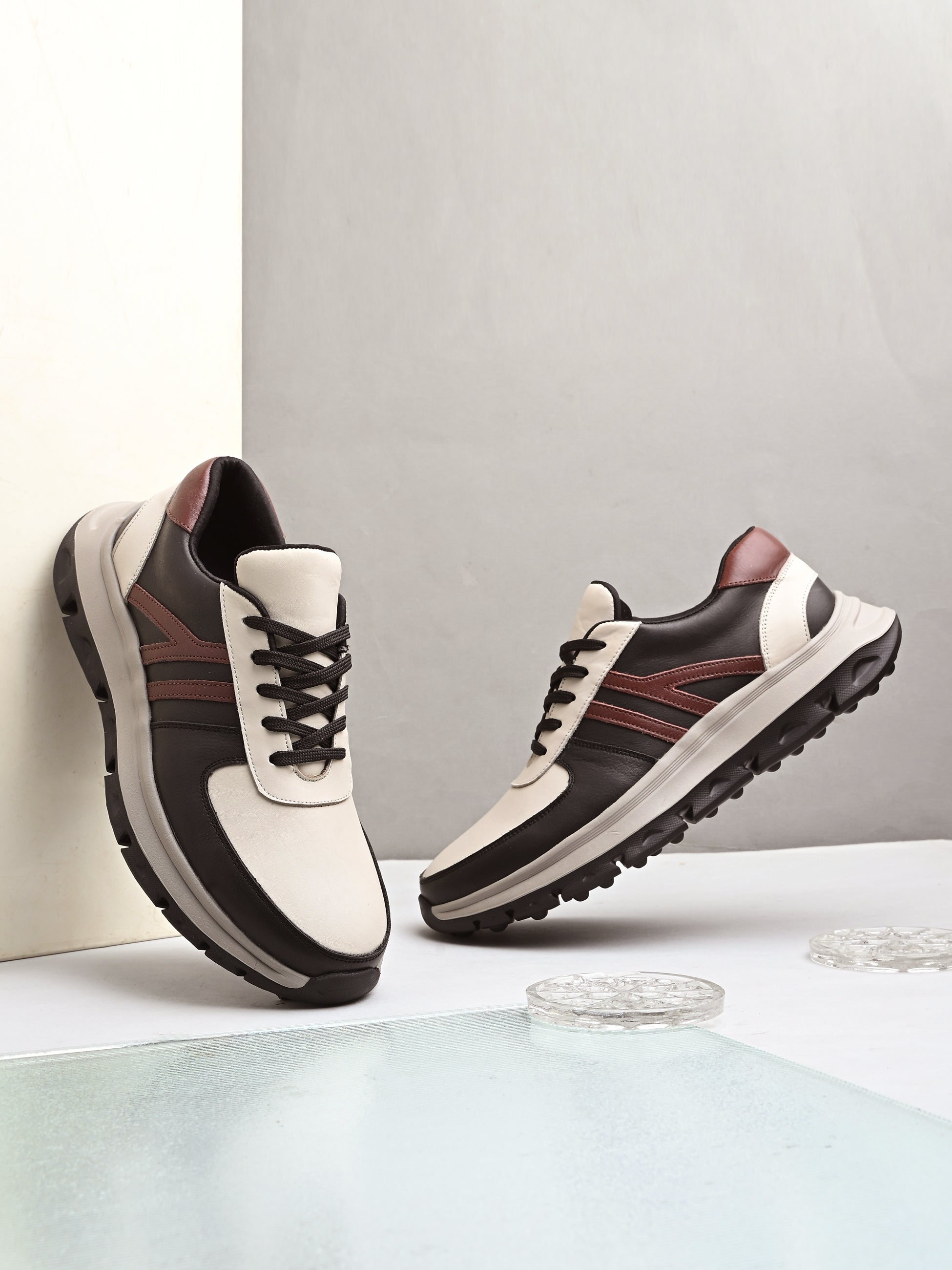 Drift Lace-Up Sneakers by Aspeerio