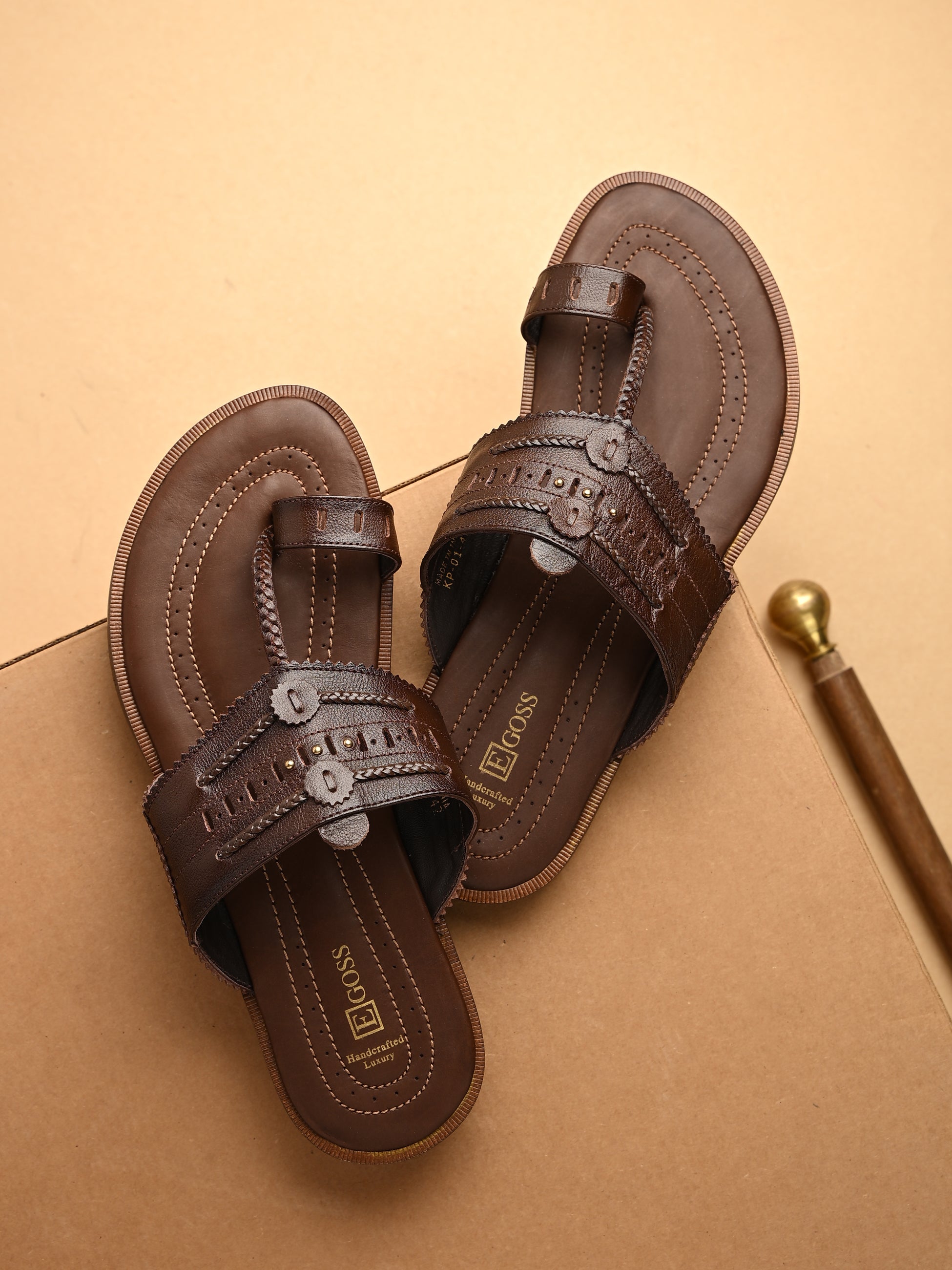 Egoss Kolhapuri Slippers For Men
