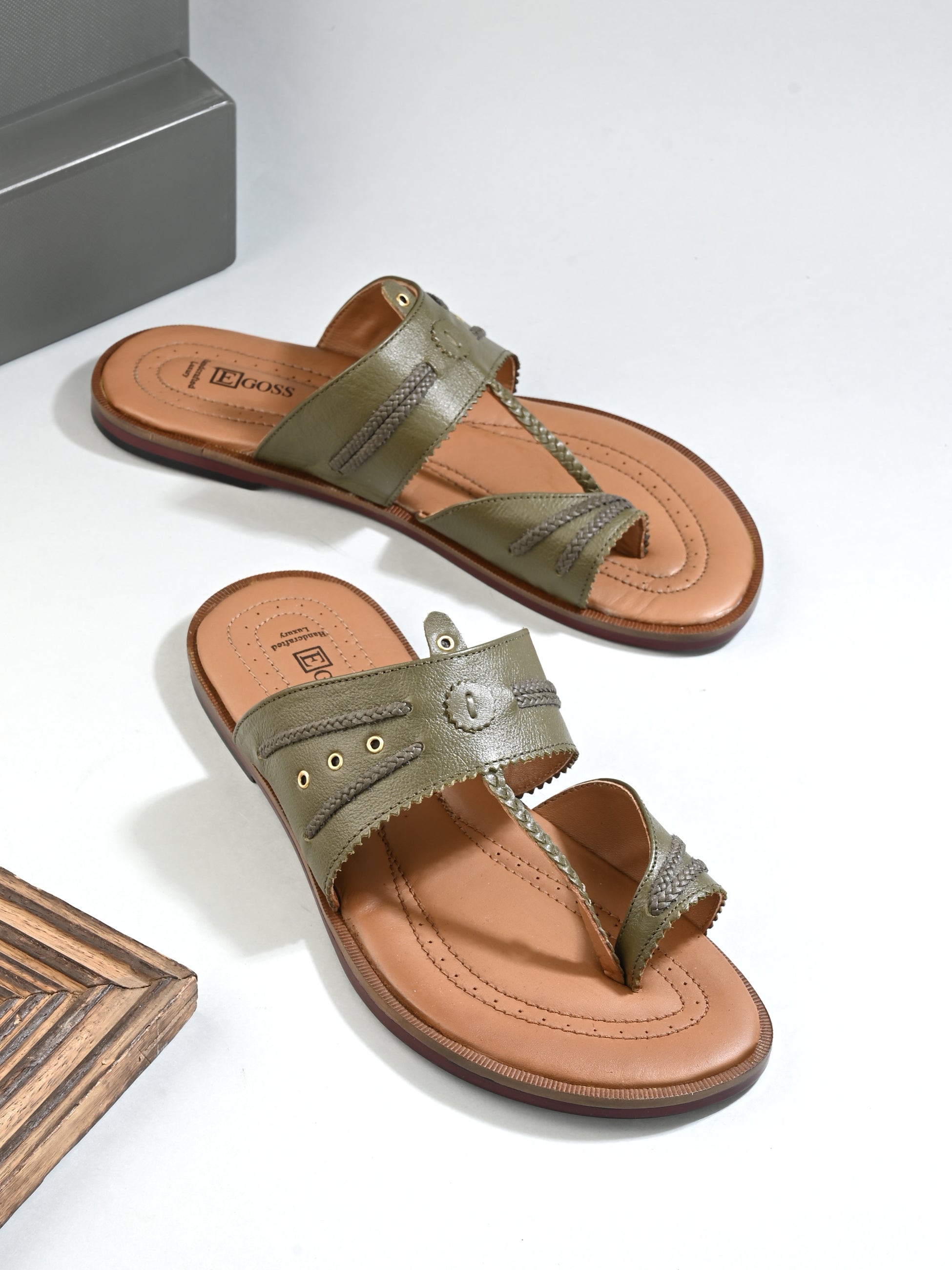 Egoss Kolhapuri Slippers For Men