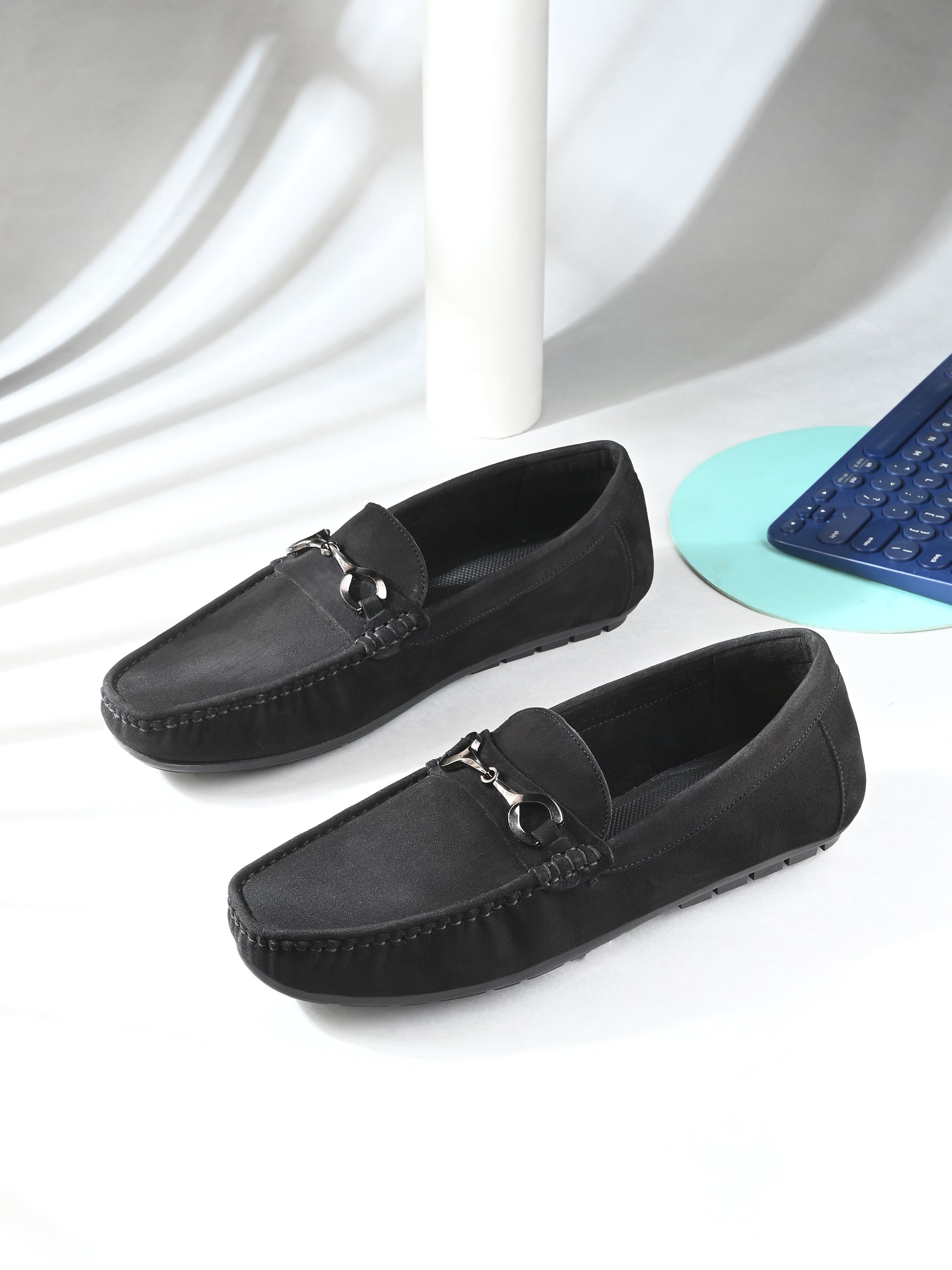 Egoss Casual Suede Loafers for Men
