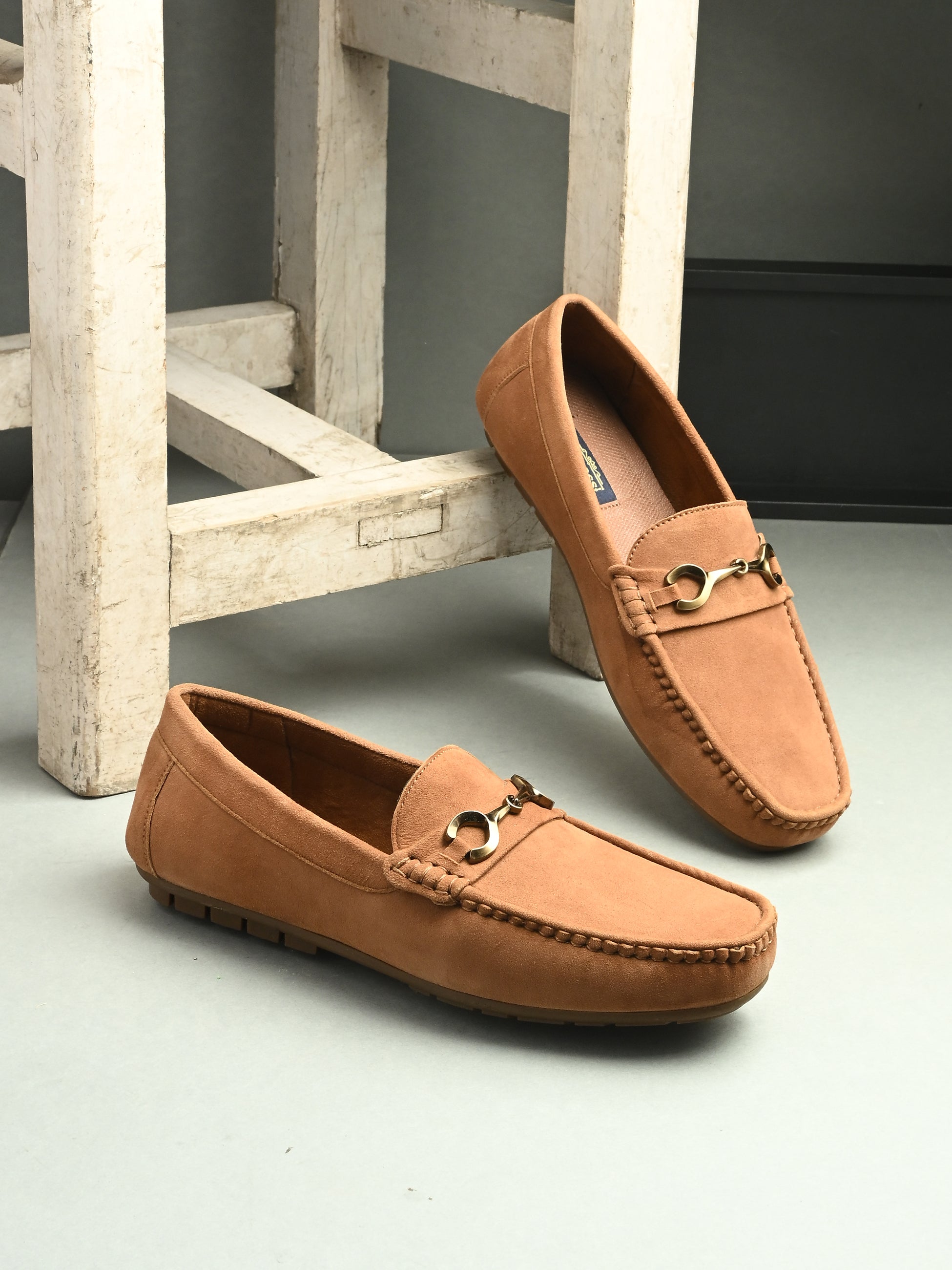 Egoss Casual Suede Loafers for Men