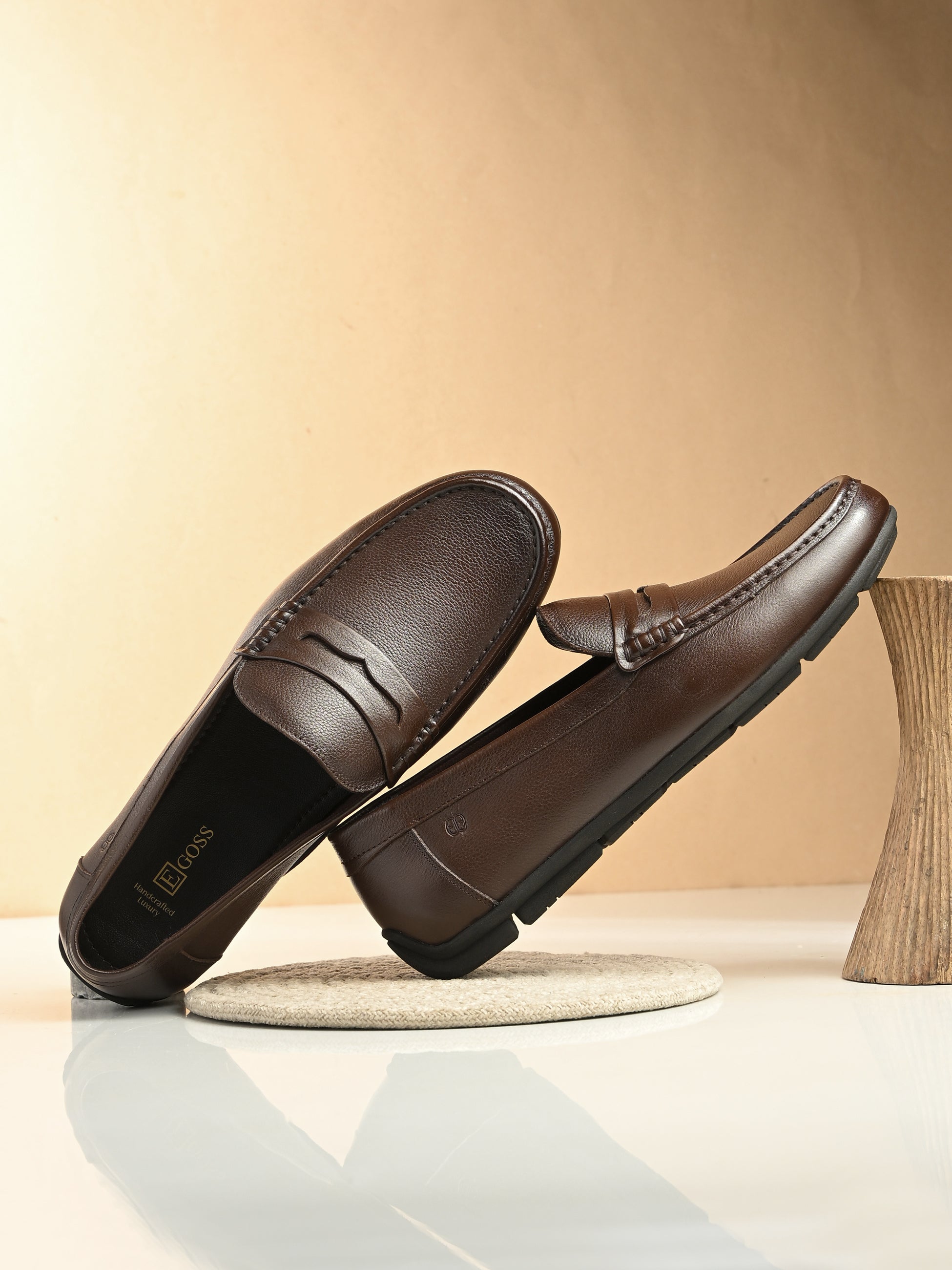 Nova Penny Loafers by Aspeerio