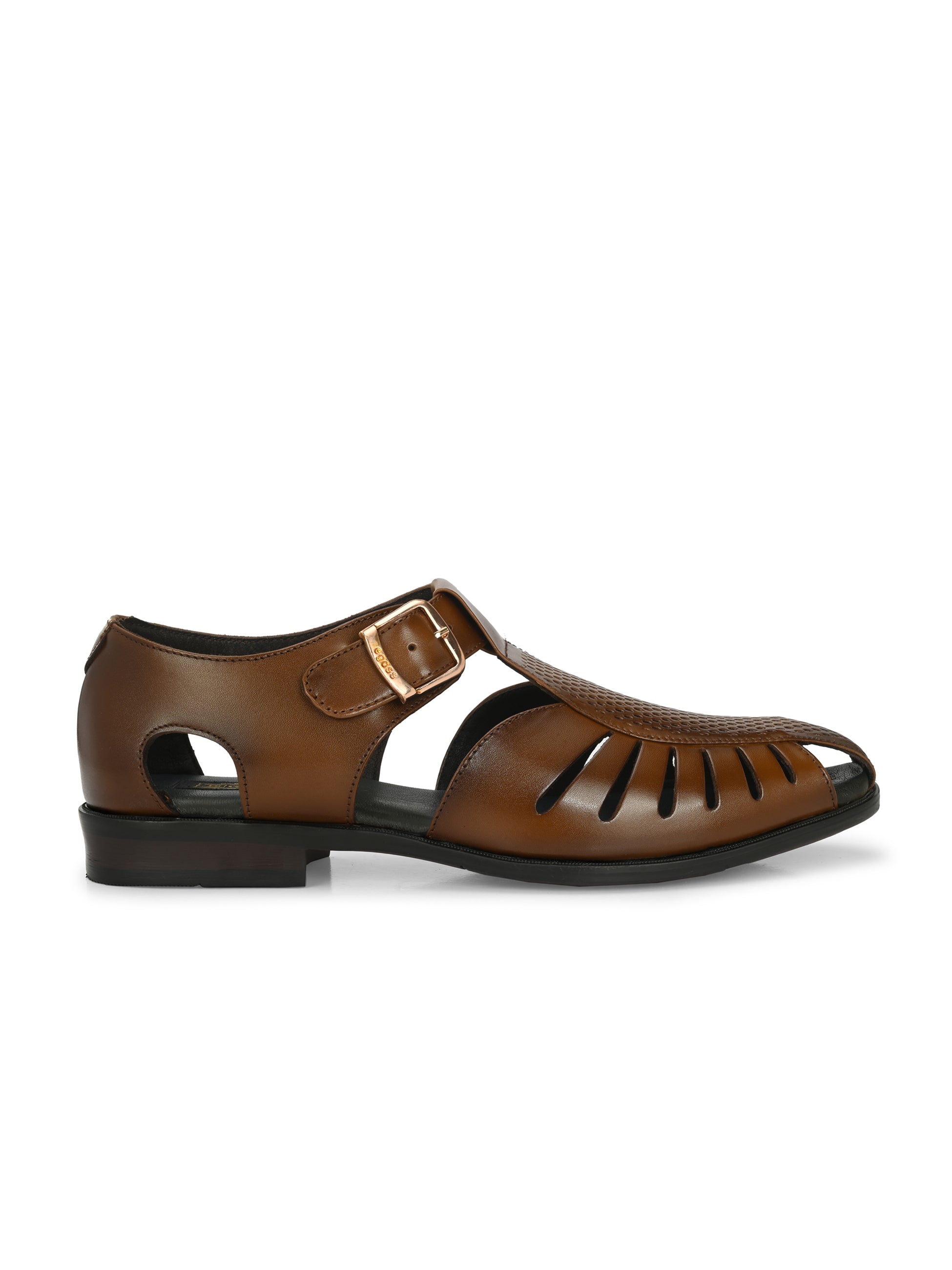 Egoss Gold Peshawari Sandals For Men