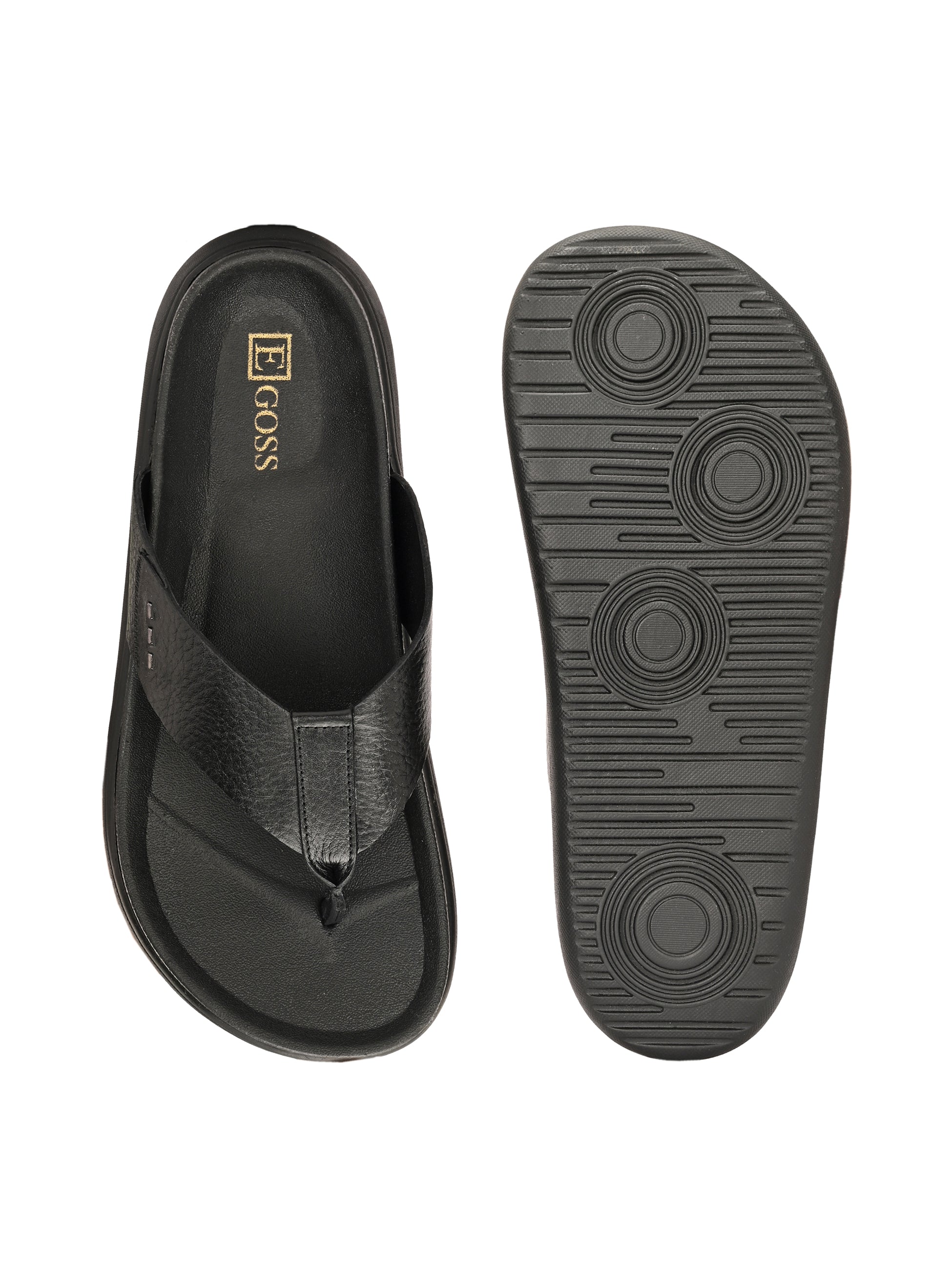 Comet Leather Slippers by Aspeerio