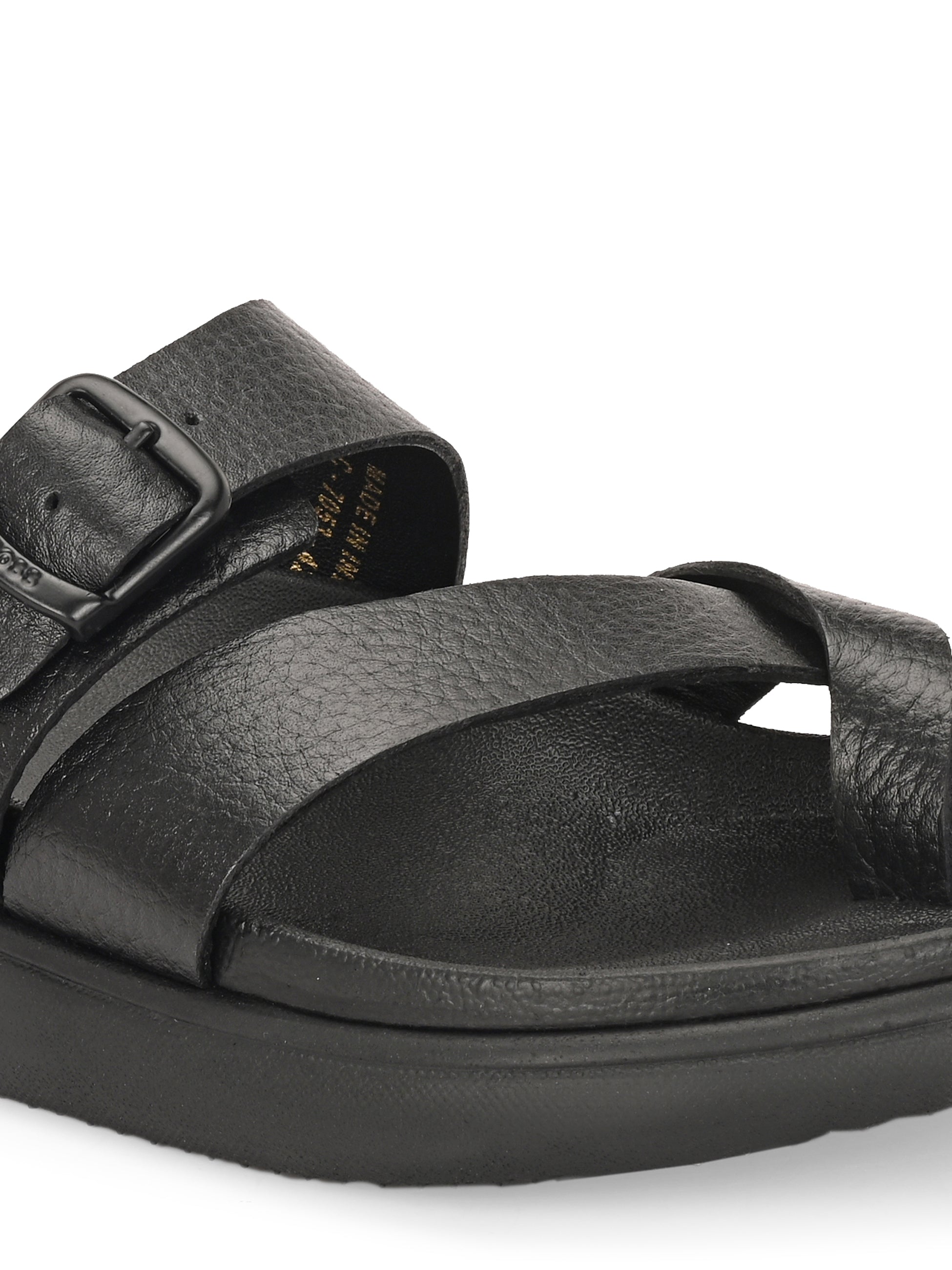 Comet Leather Slippers by Aspeerio