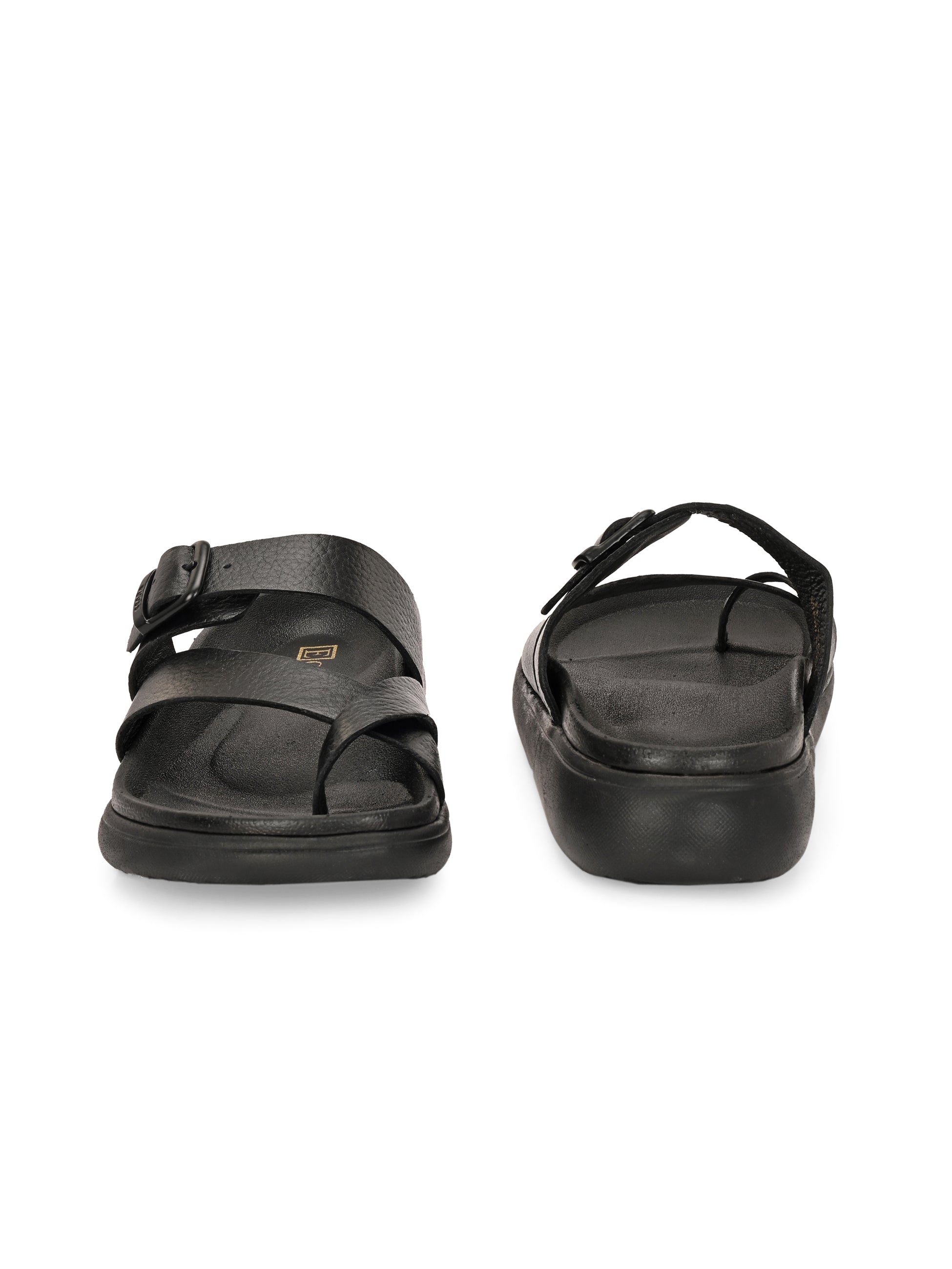 Comet Leather Slippers by Aspeerio