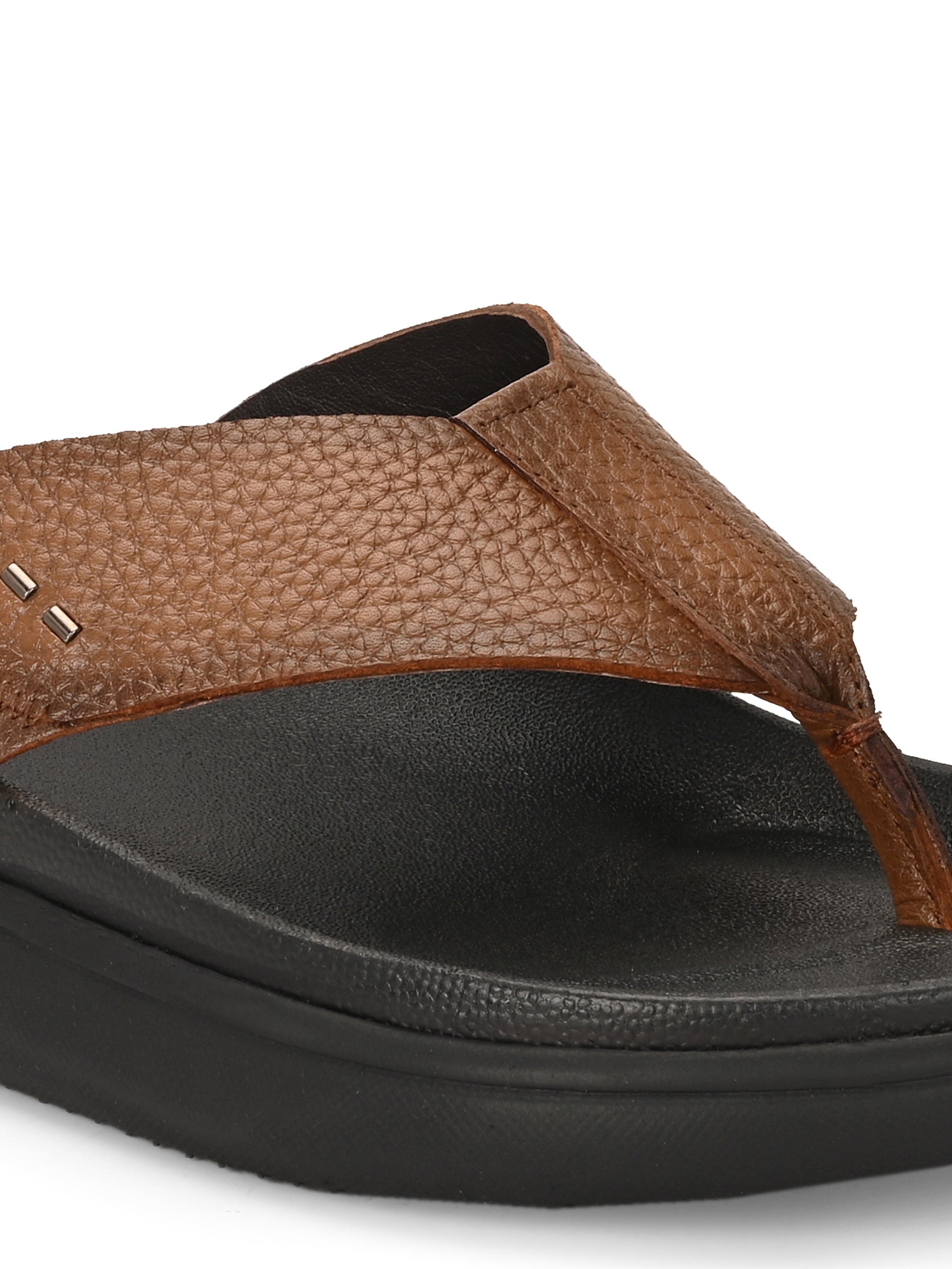Comet Leather Slippers by Aspeerio