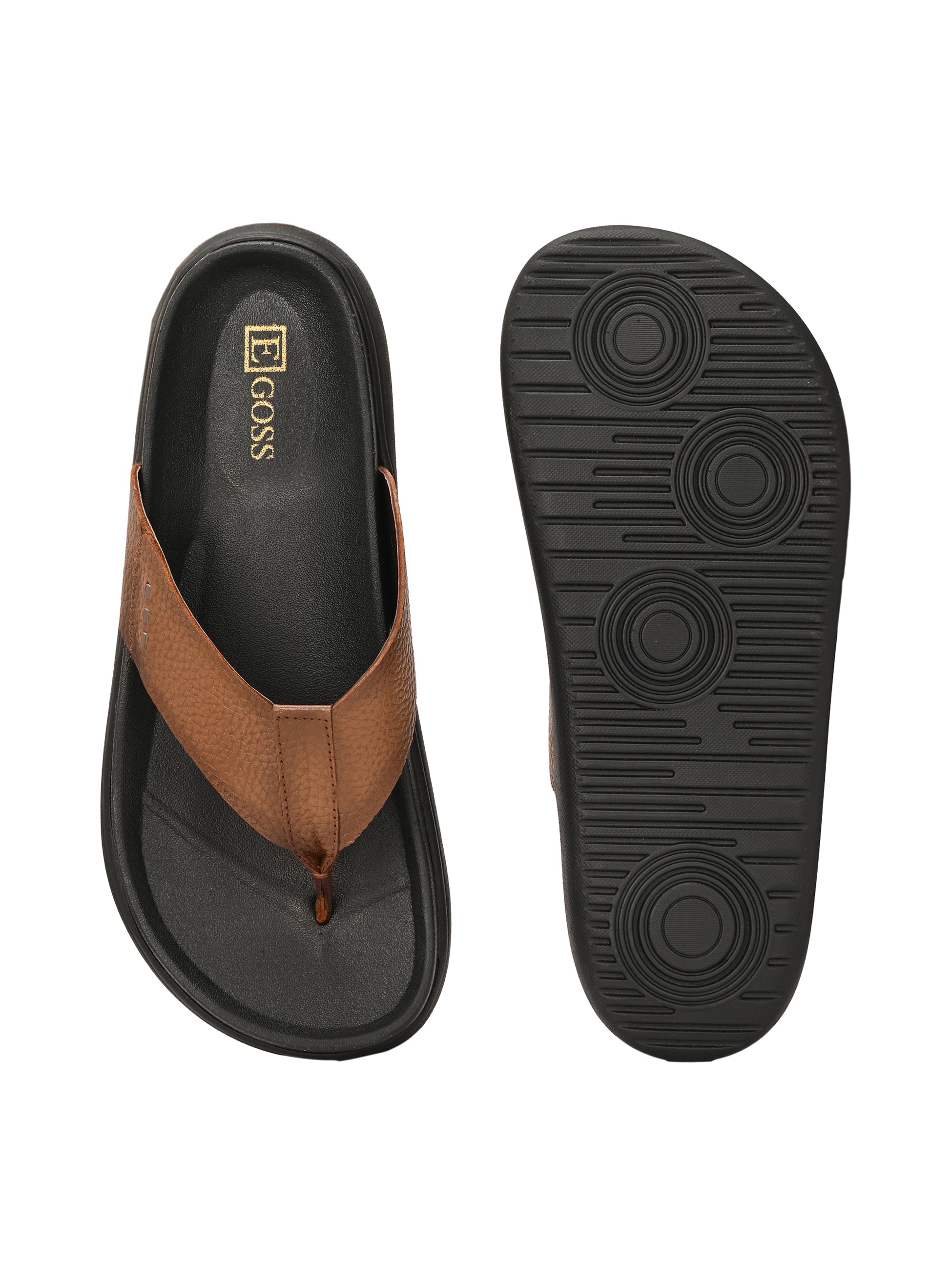Comet Leather Slippers by Aspeerio