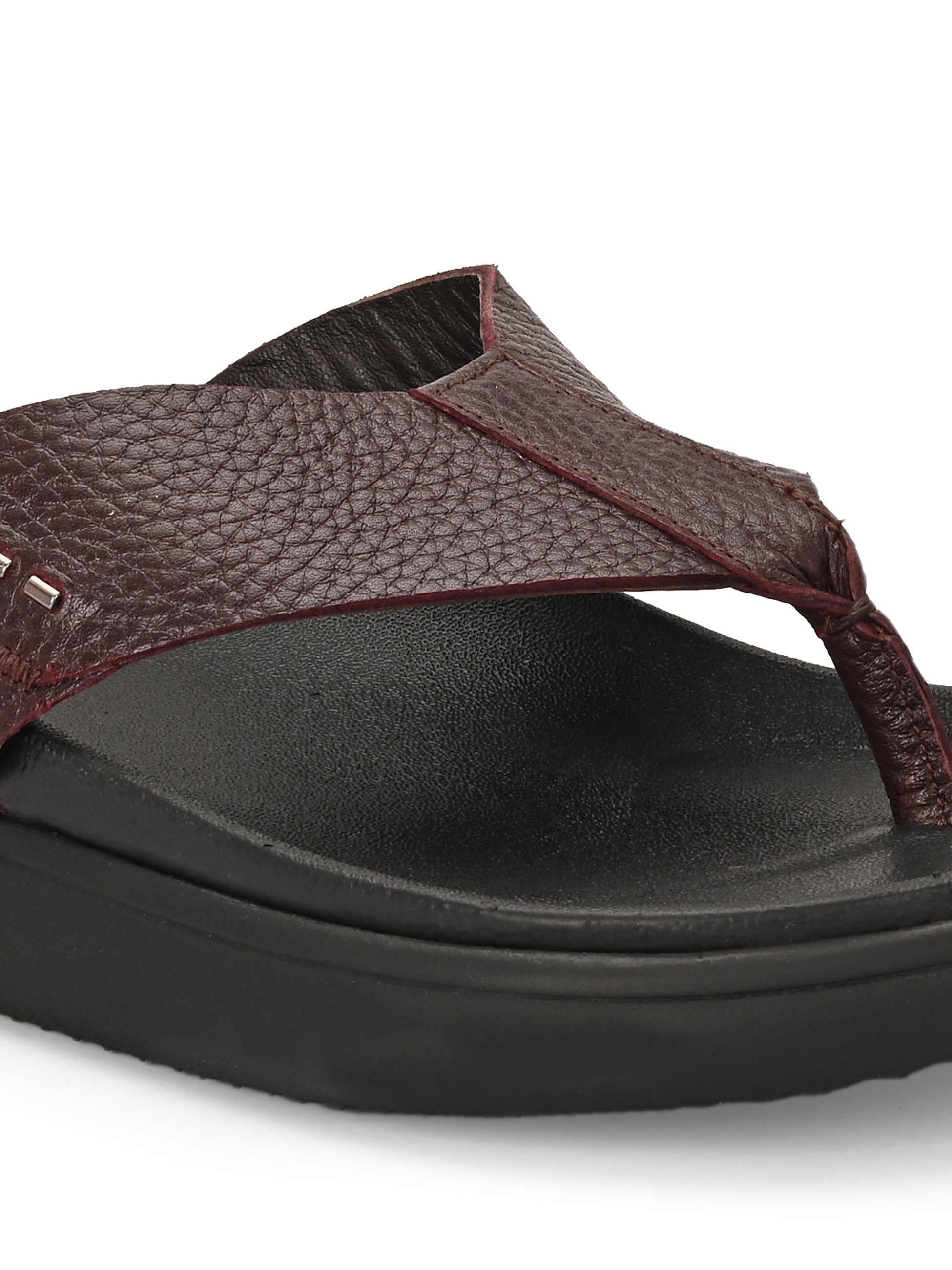 Comet Leather Slippers by Aspeerio