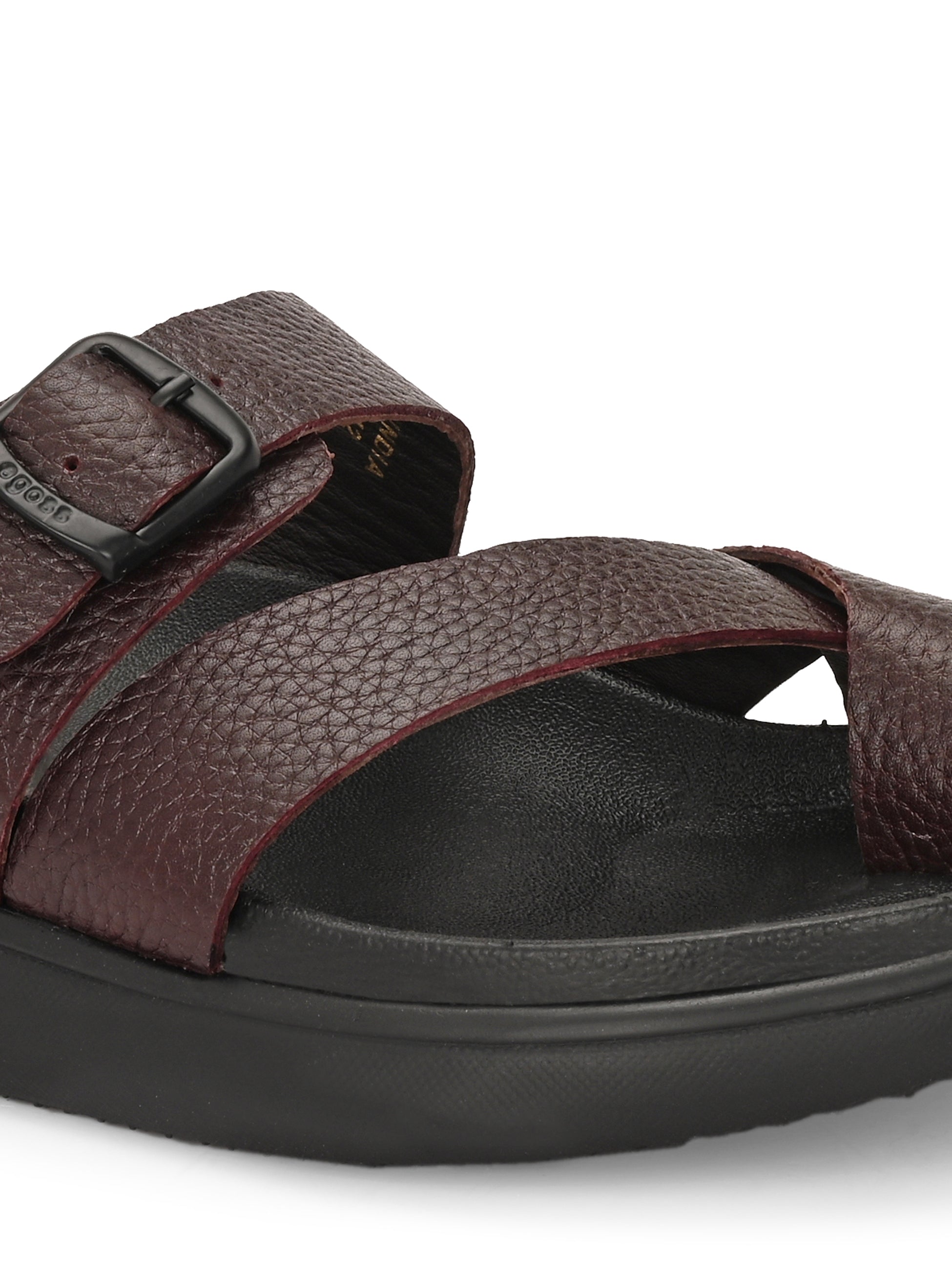 Comet Leather Slippers by Aspeerio