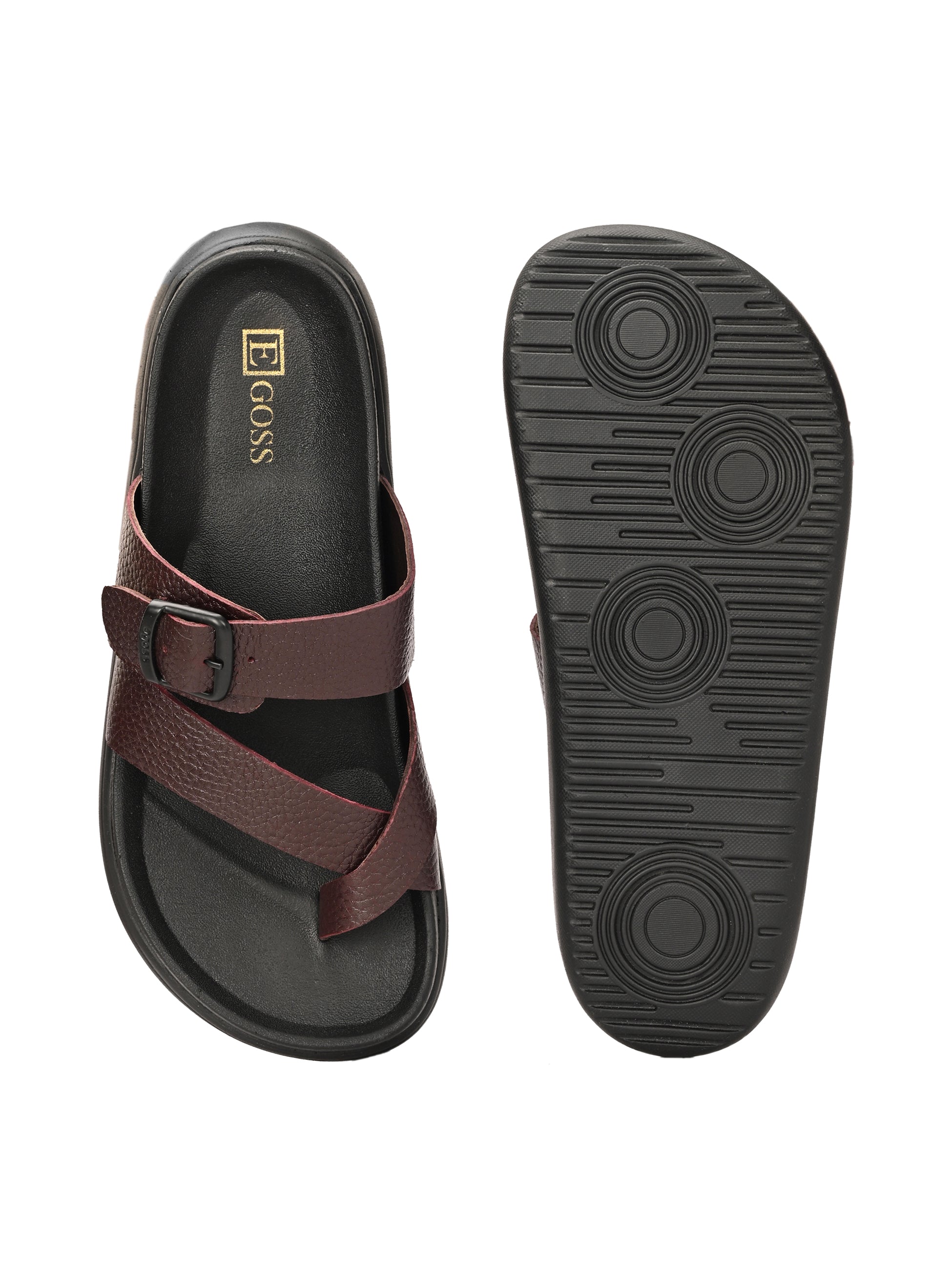 Comet Leather Slippers by Aspeerio