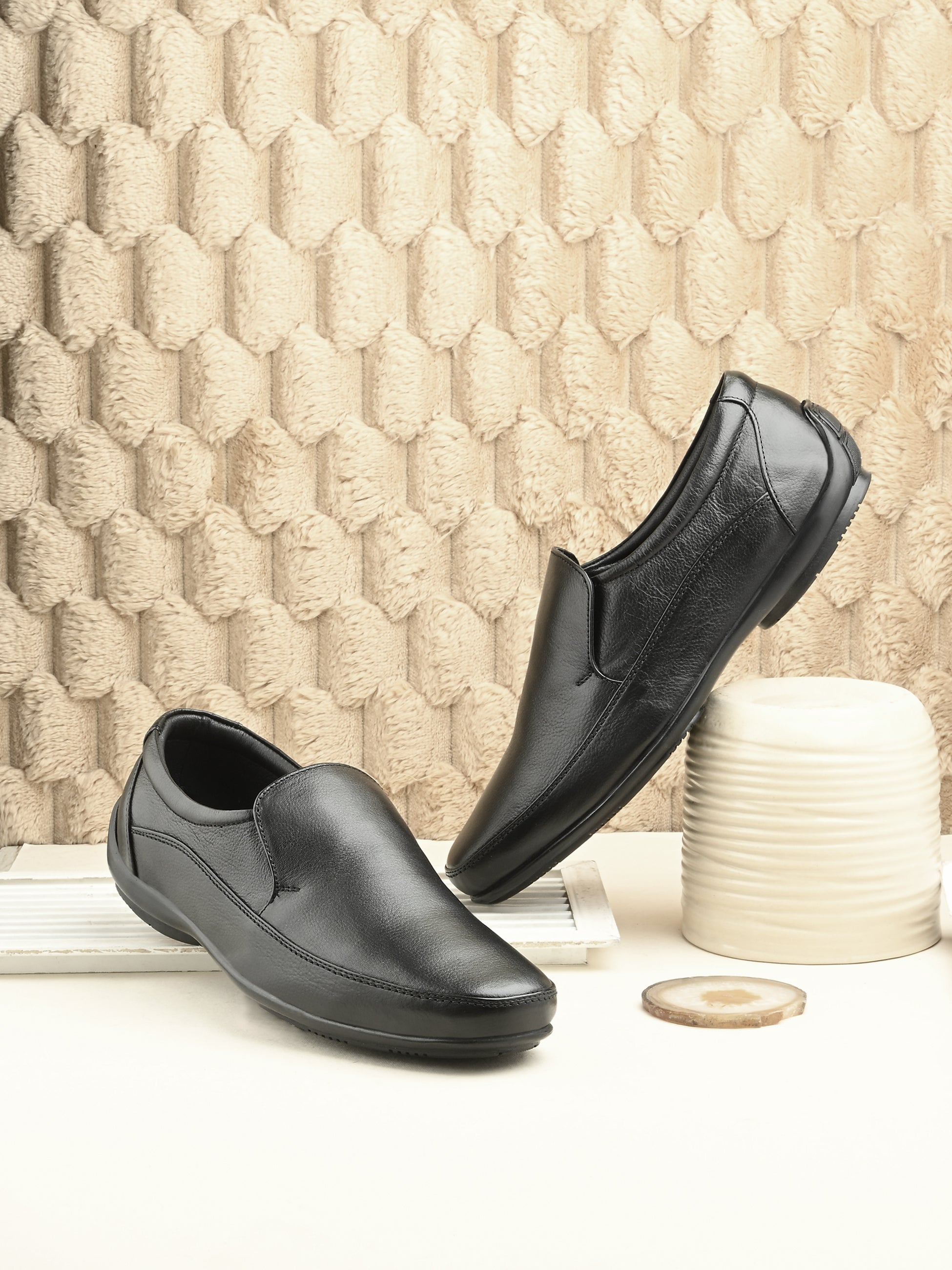 Egoss Comfortable Formal Slip On Shoes For Men