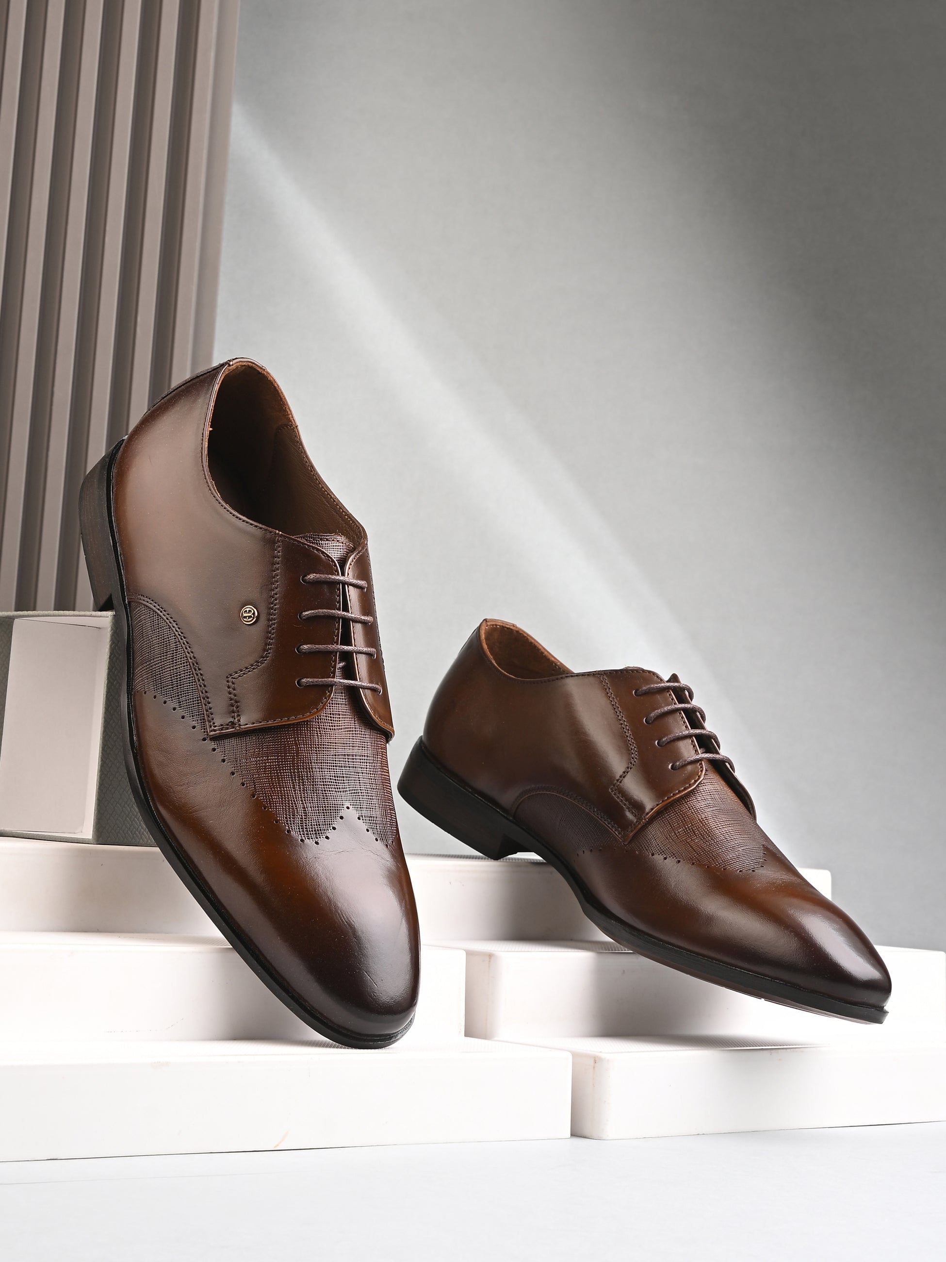 Egoss Formal Lace-Up Shoes For Men