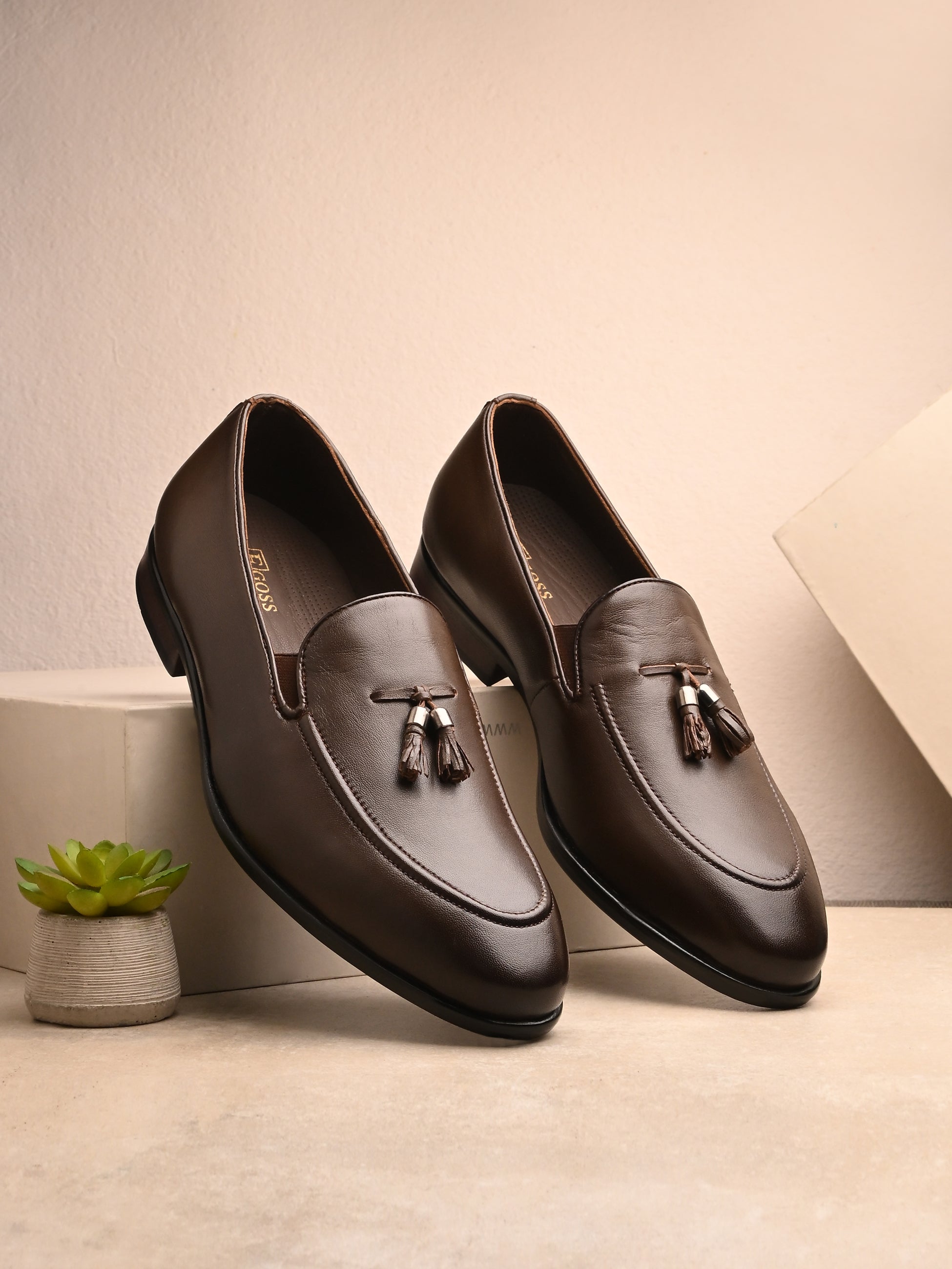 Rover Tassel Loafers by Aspeerio