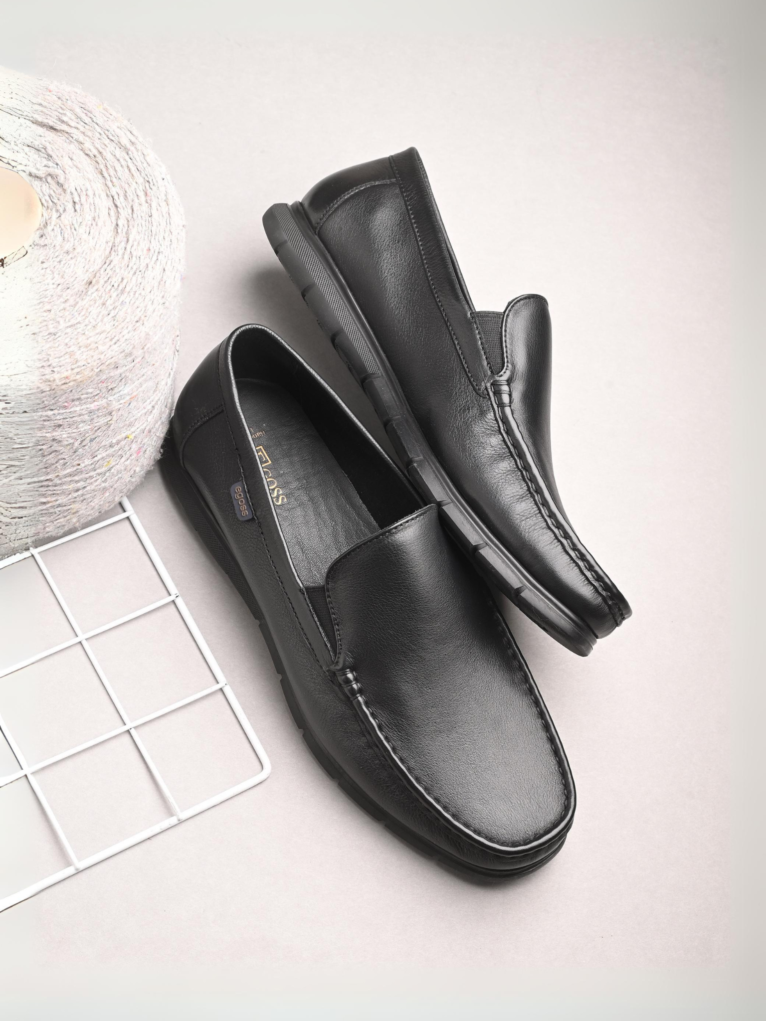 Egoss Gold Zero Gravity Loafers by Egoss