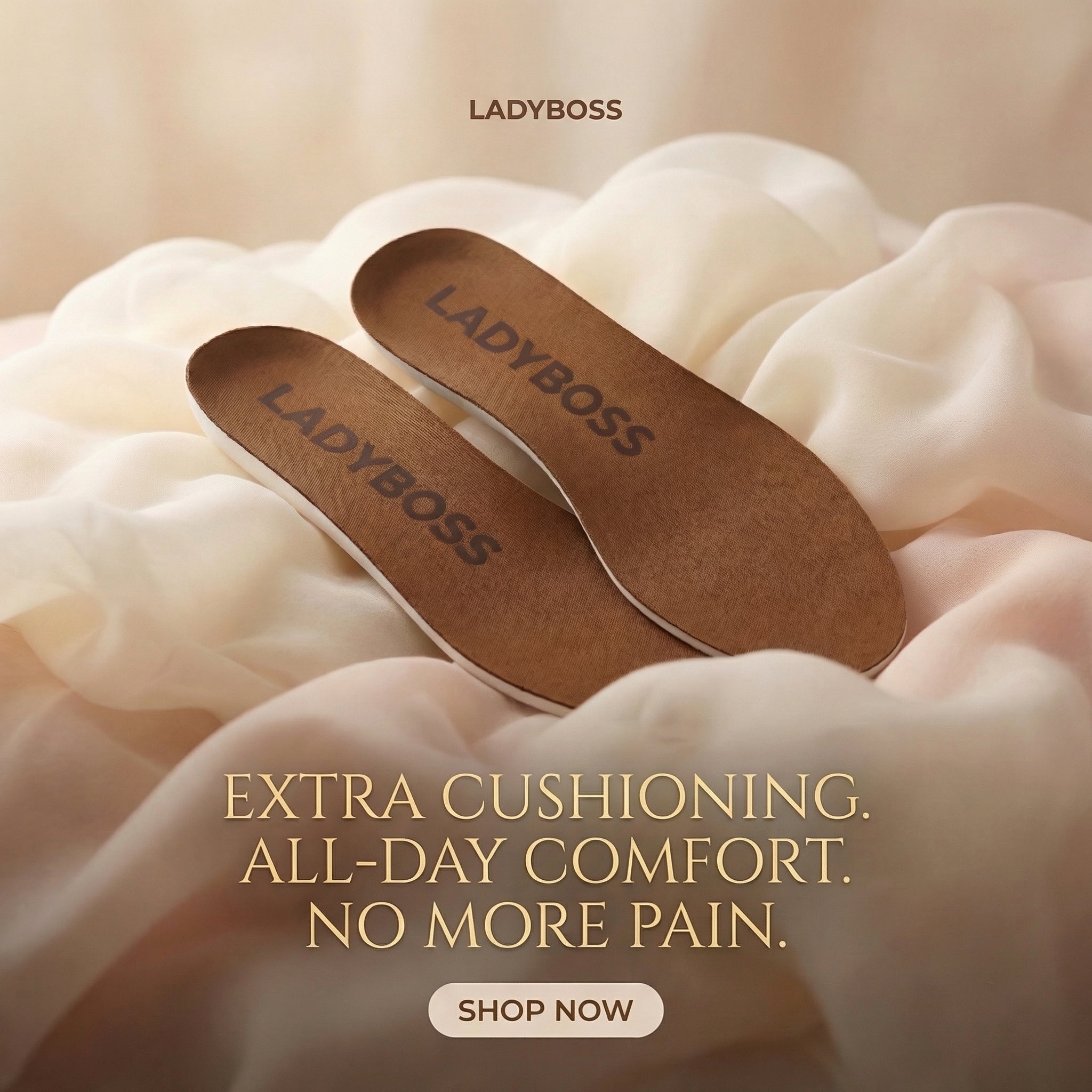 Everyday Comfort Insoles for Women by Lady Boss