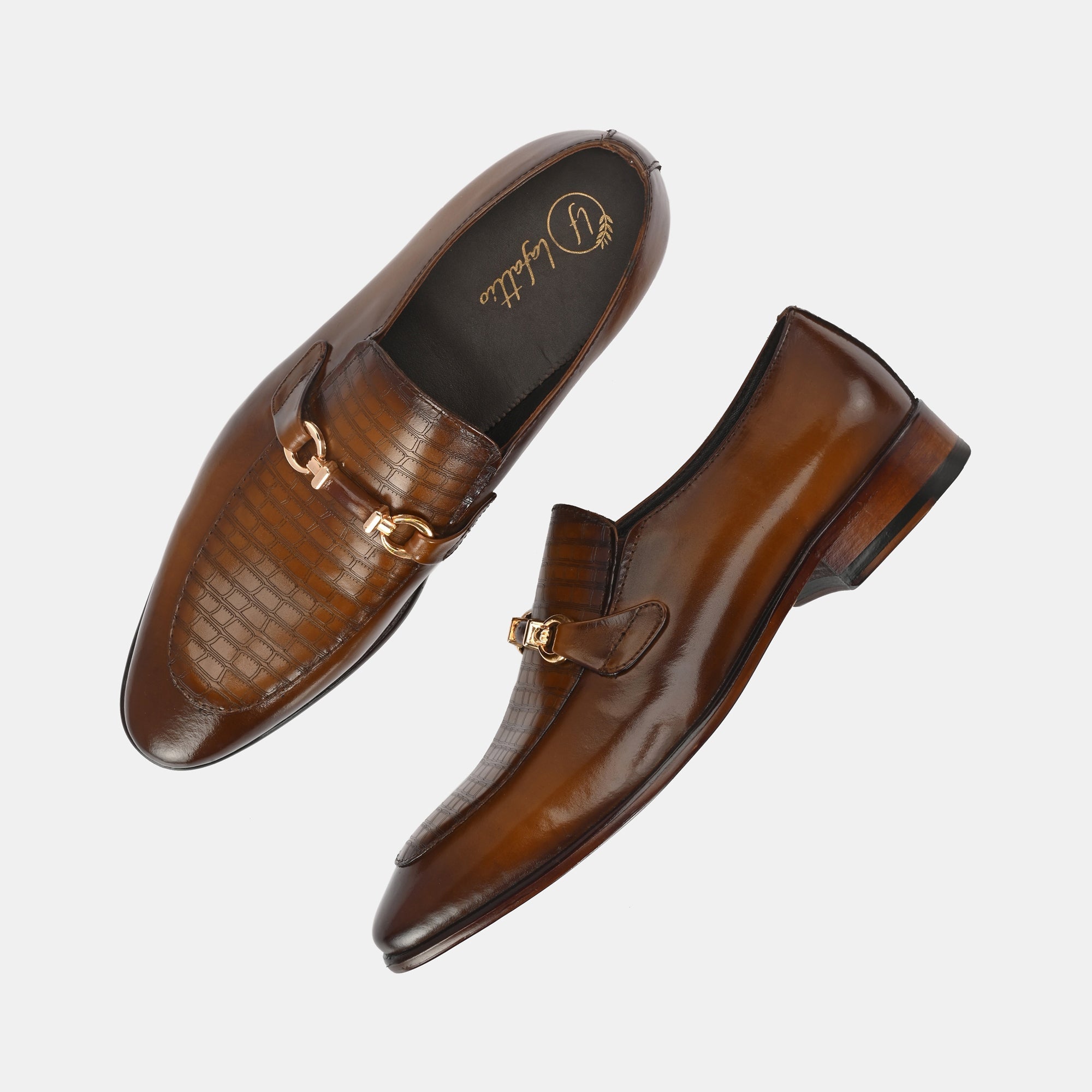 Laser Engraved Loafers by Lafattio