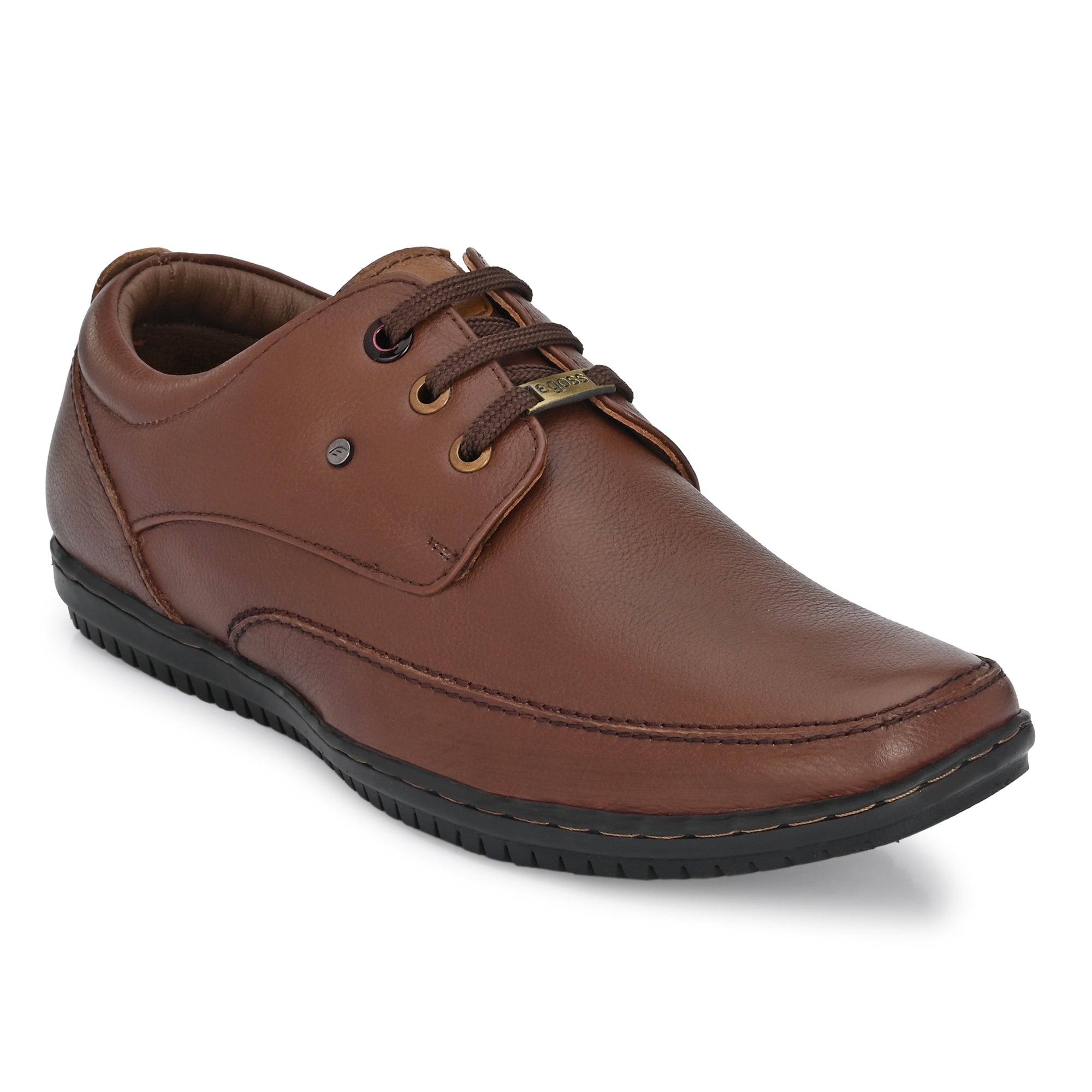 Egoss Leather Casual Lace Up Shoes For Men