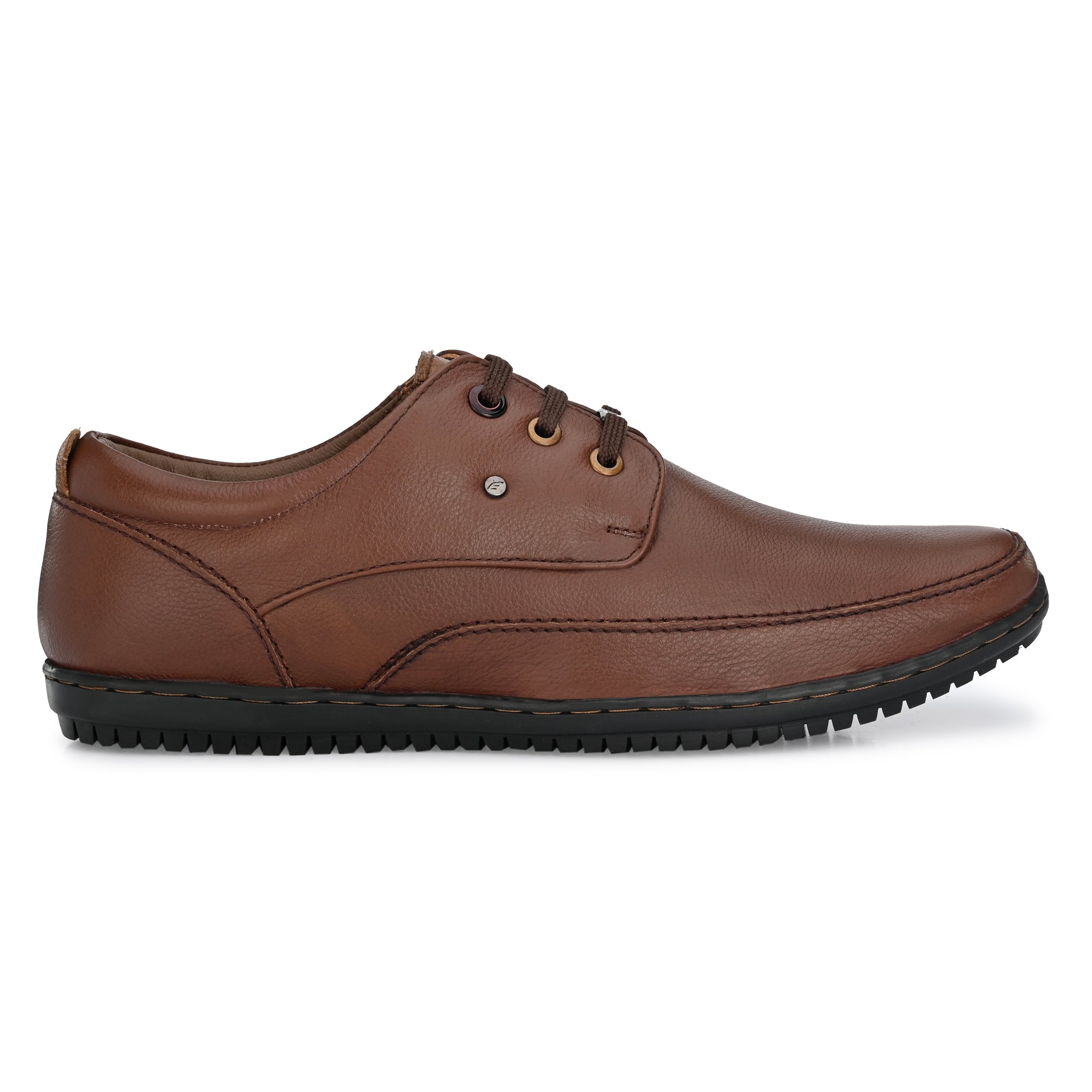 Egoss Leather Casual Lace Up Shoes For Men