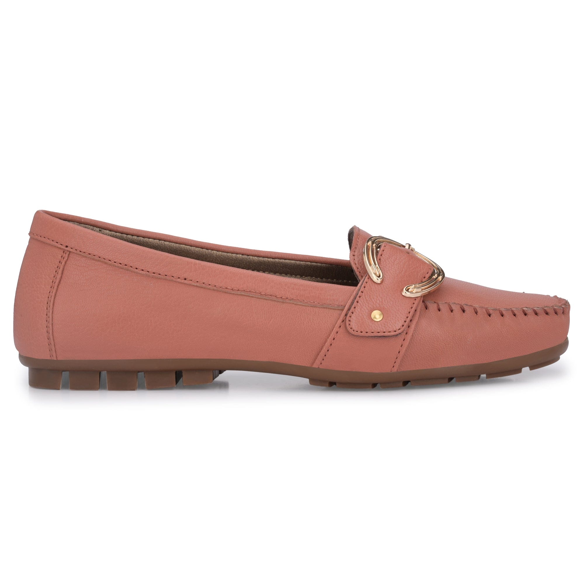 Buckled Casual Loafers For Women by Lady Boss egoss-shoes
