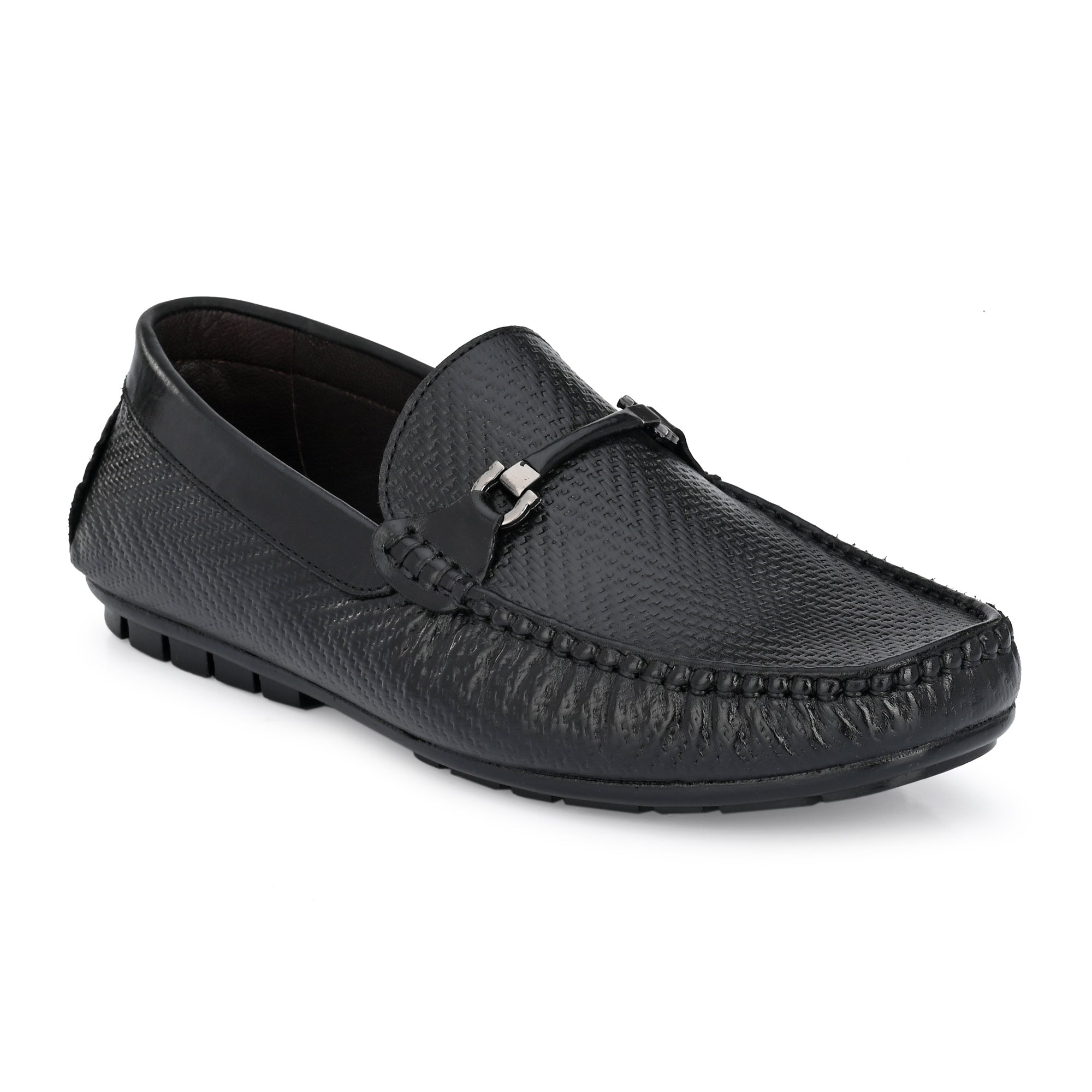 Men Buckled Formal Loafers