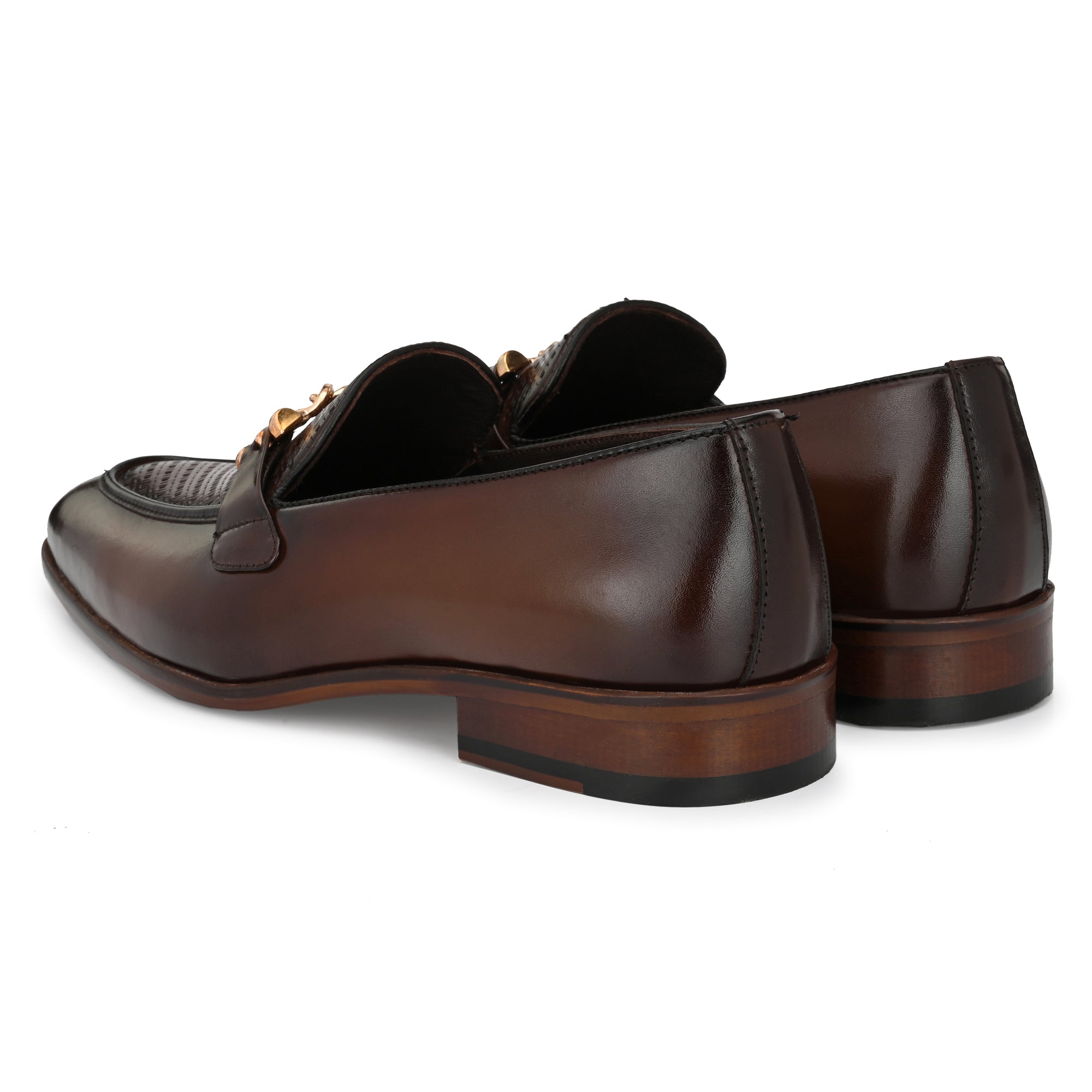 Buckled Formal Loafers For Men by Egoss