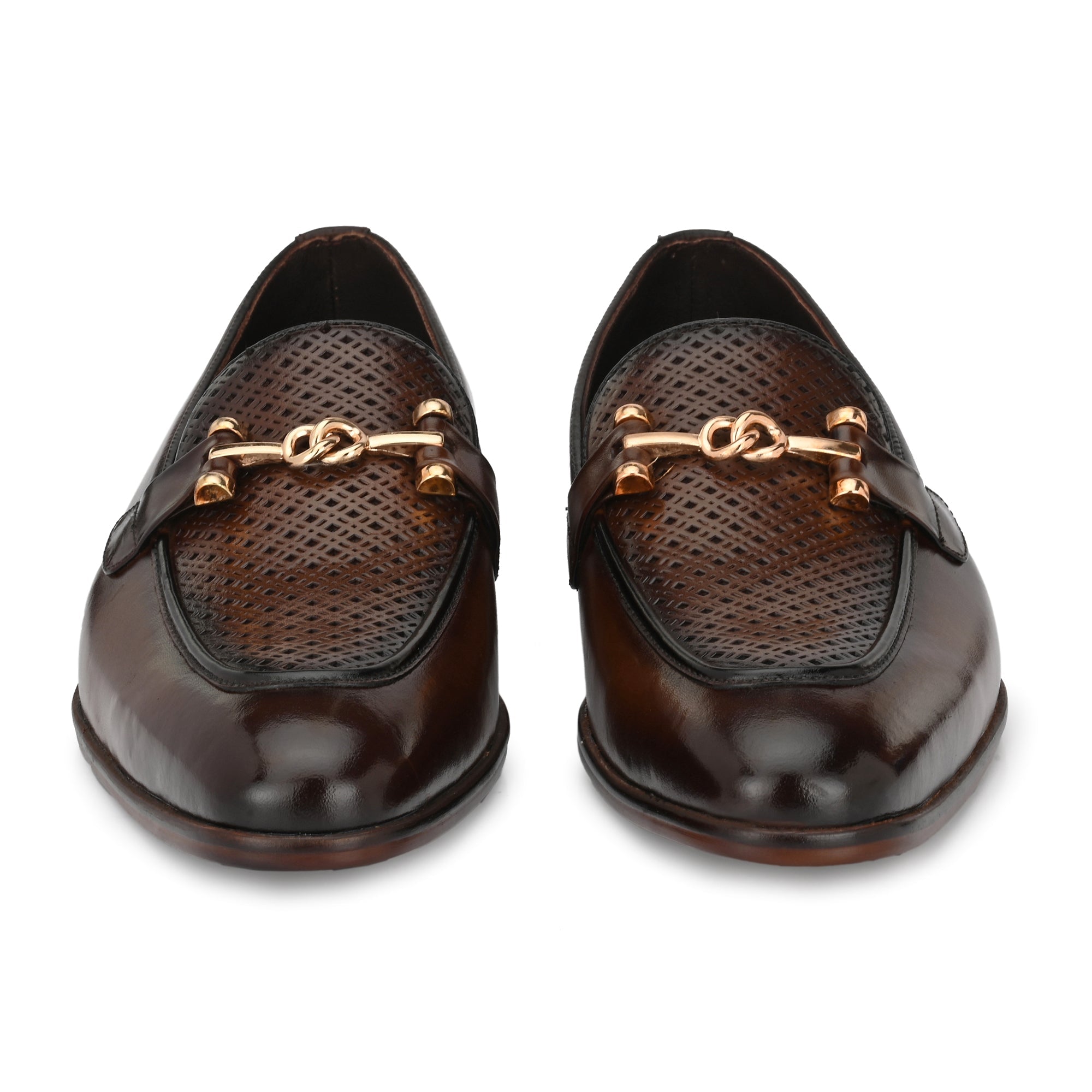 Buckled Formal Loafers For Men by Egoss
