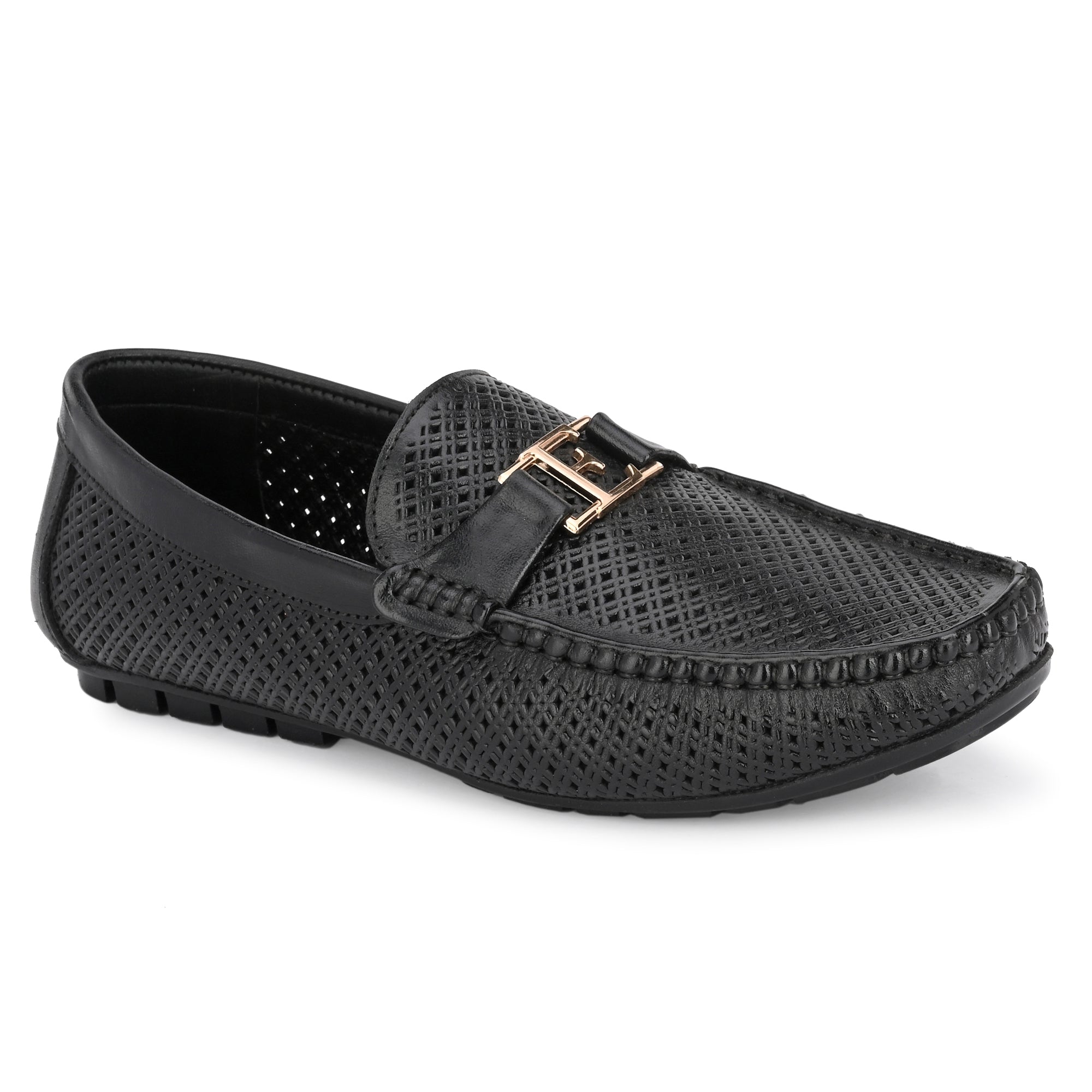 Egoss Buckled Casual Loafers For Men