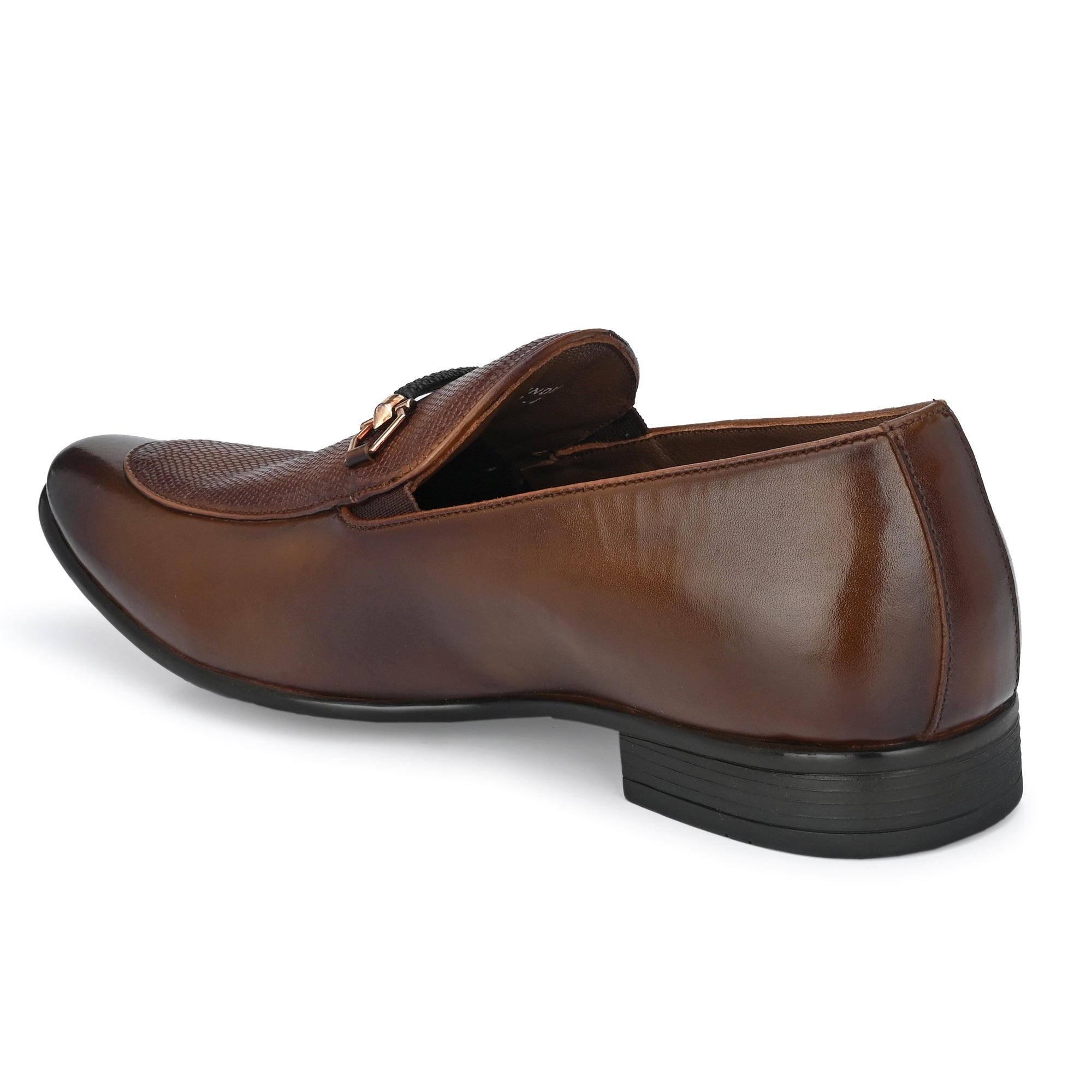 Egoss Buckled Formal Loafers For Men | Buckle Formal Shoes