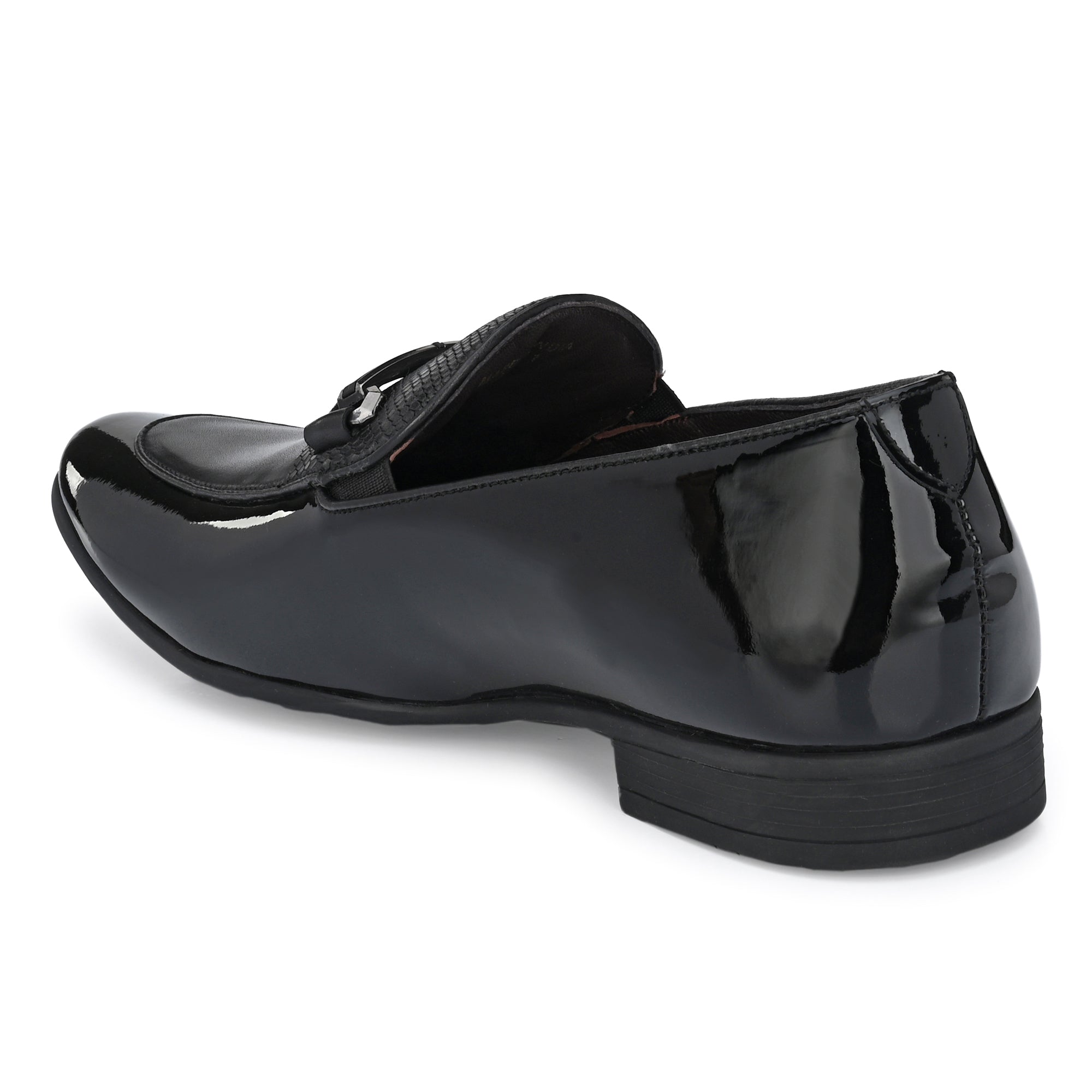 Egoss Buckled Formal Loafers Shoes For Men