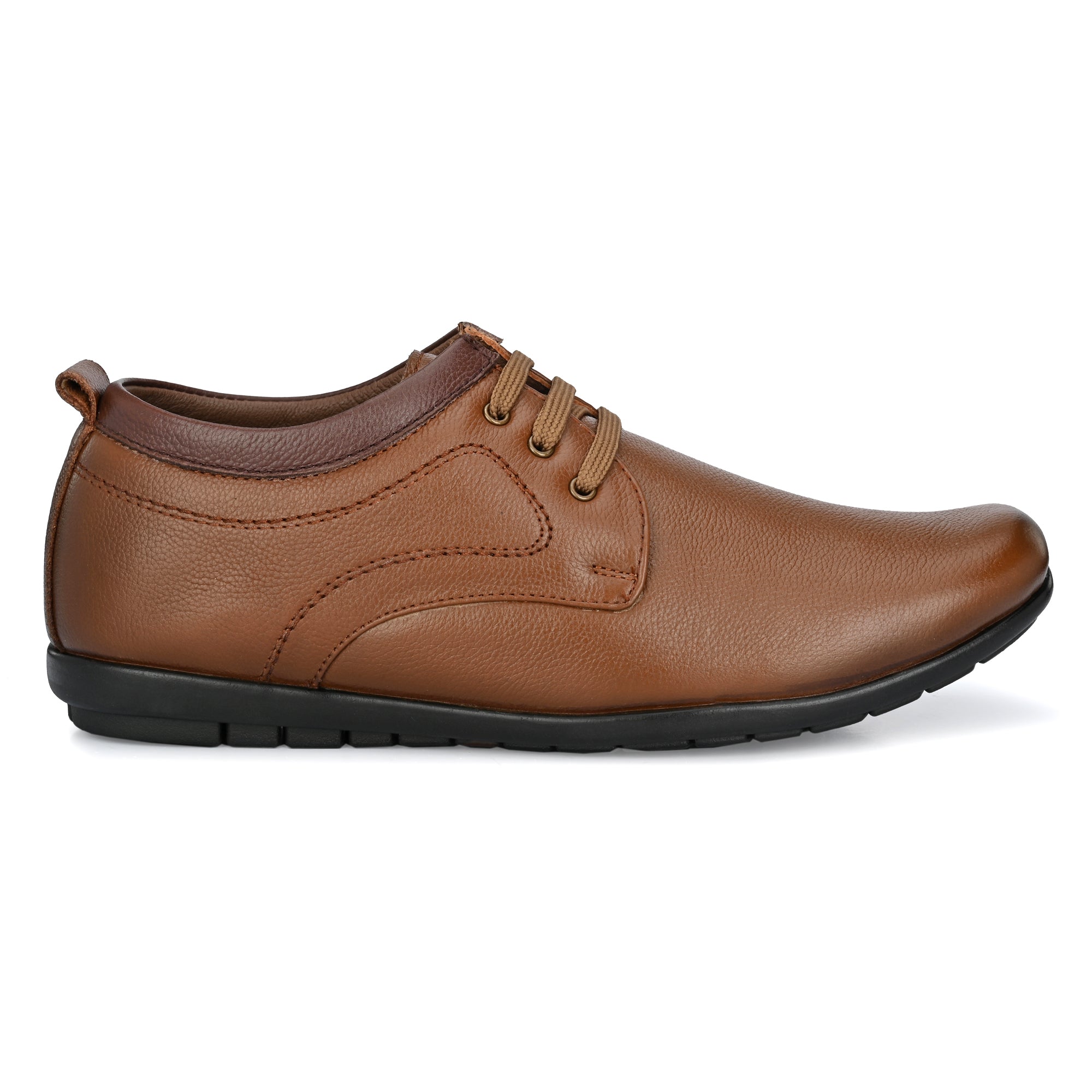 Egoss Casual Genuine Leather Derby Shoes For Men