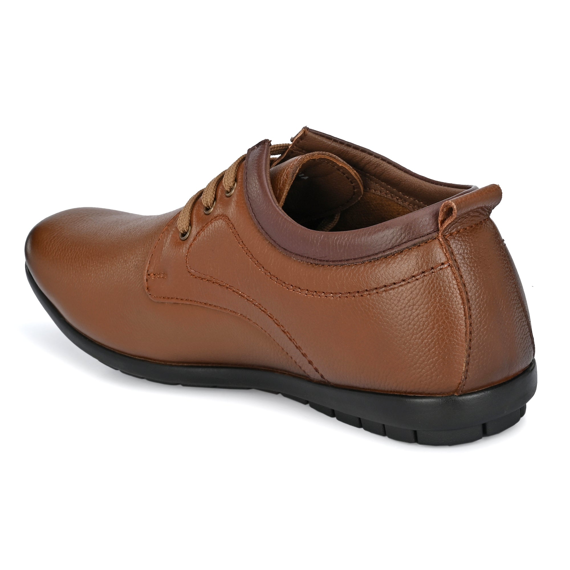 Egoss Casual Genuine Leather Derby Shoes For Men