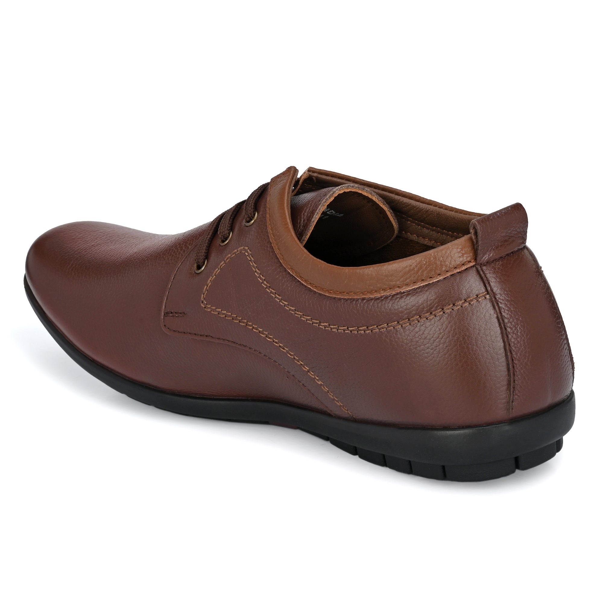 Egoss Casual Genuine Leather Derby Shoes For Men