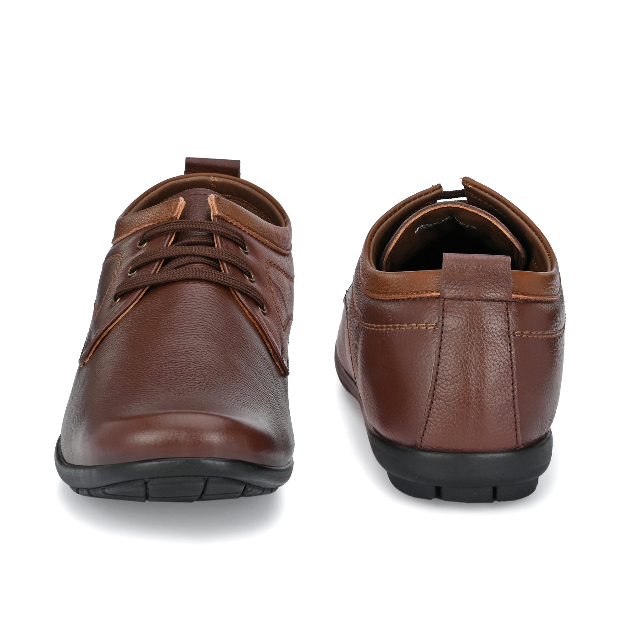 Egoss Casual Genuine Leather Derby Shoes For Men