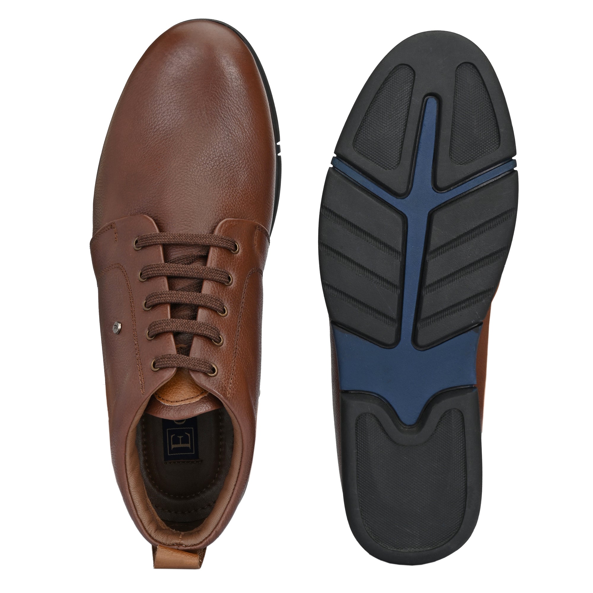 Egoss Leather Casual Shoes For Men