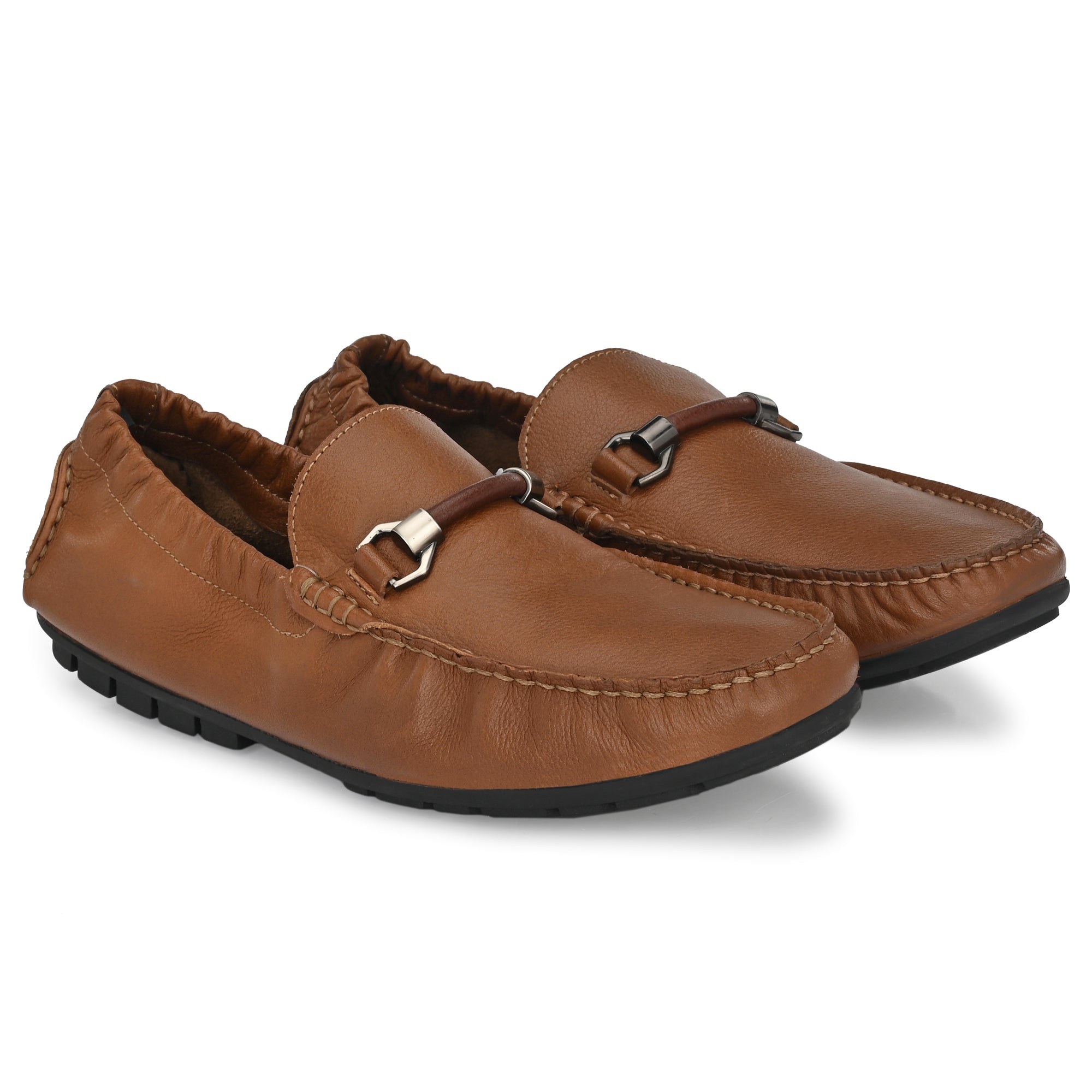 Egoss Buckled Casual Loafers For Men