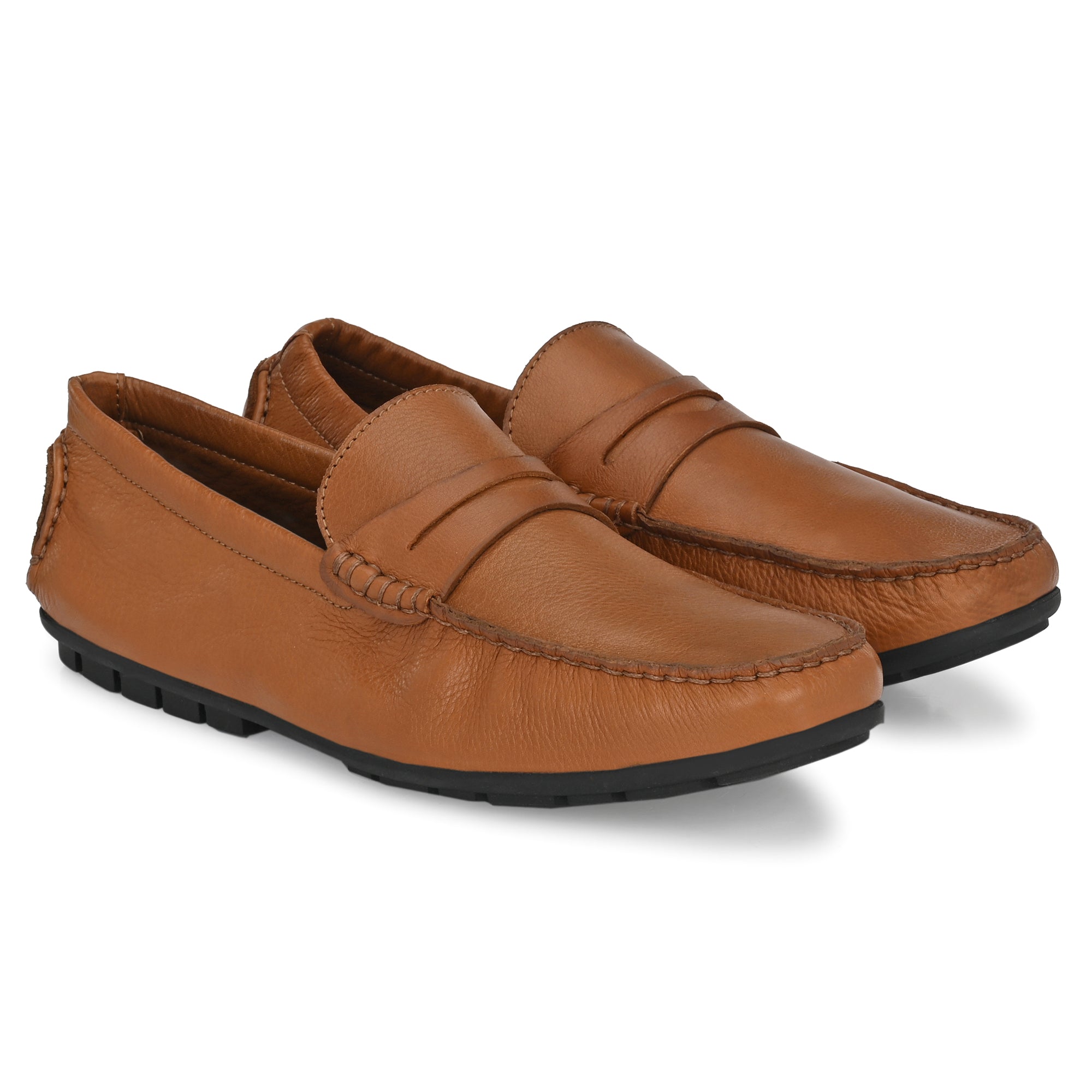 Egoss Casual Leather Loafers For Men