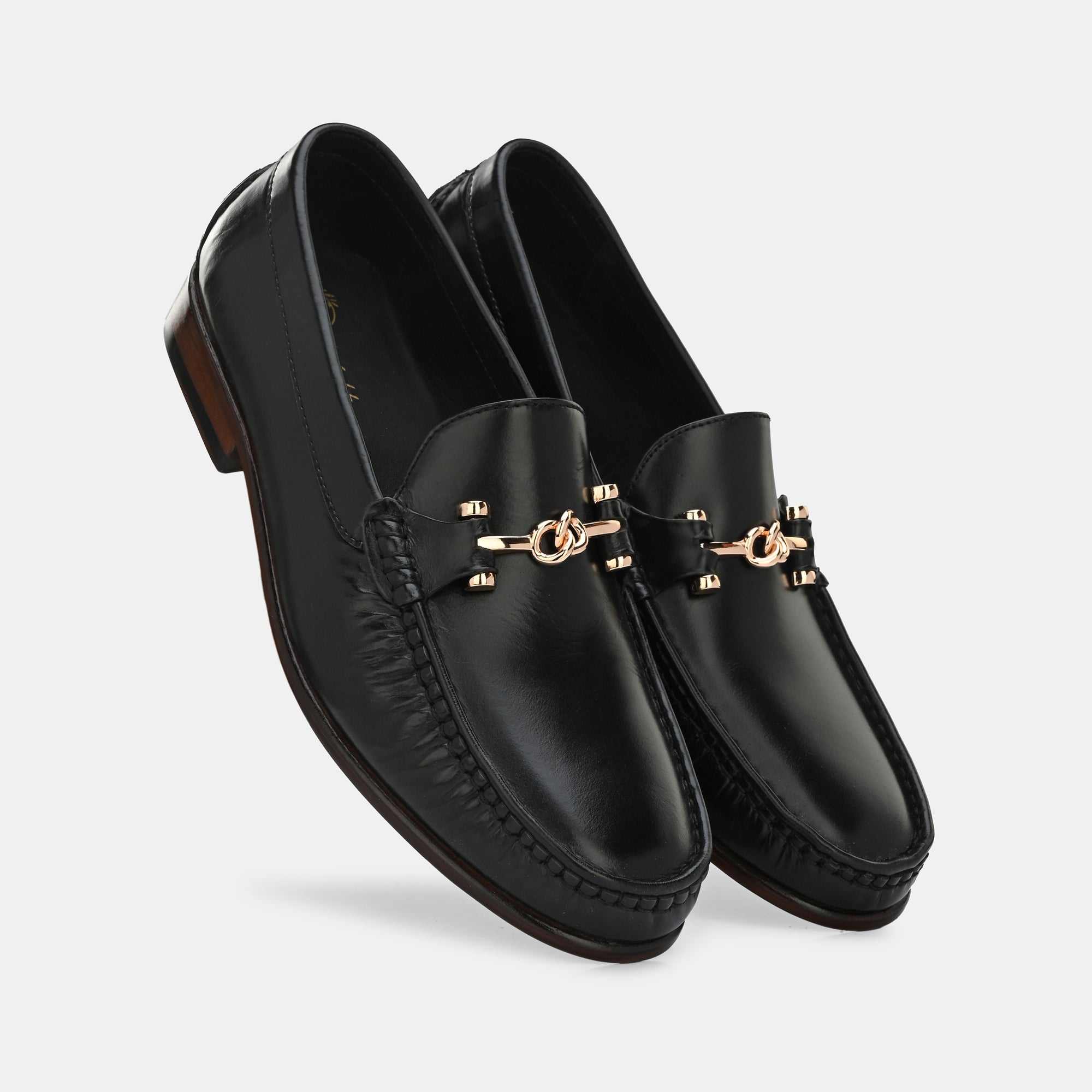 Classic Buckled Loafers by Lafattio