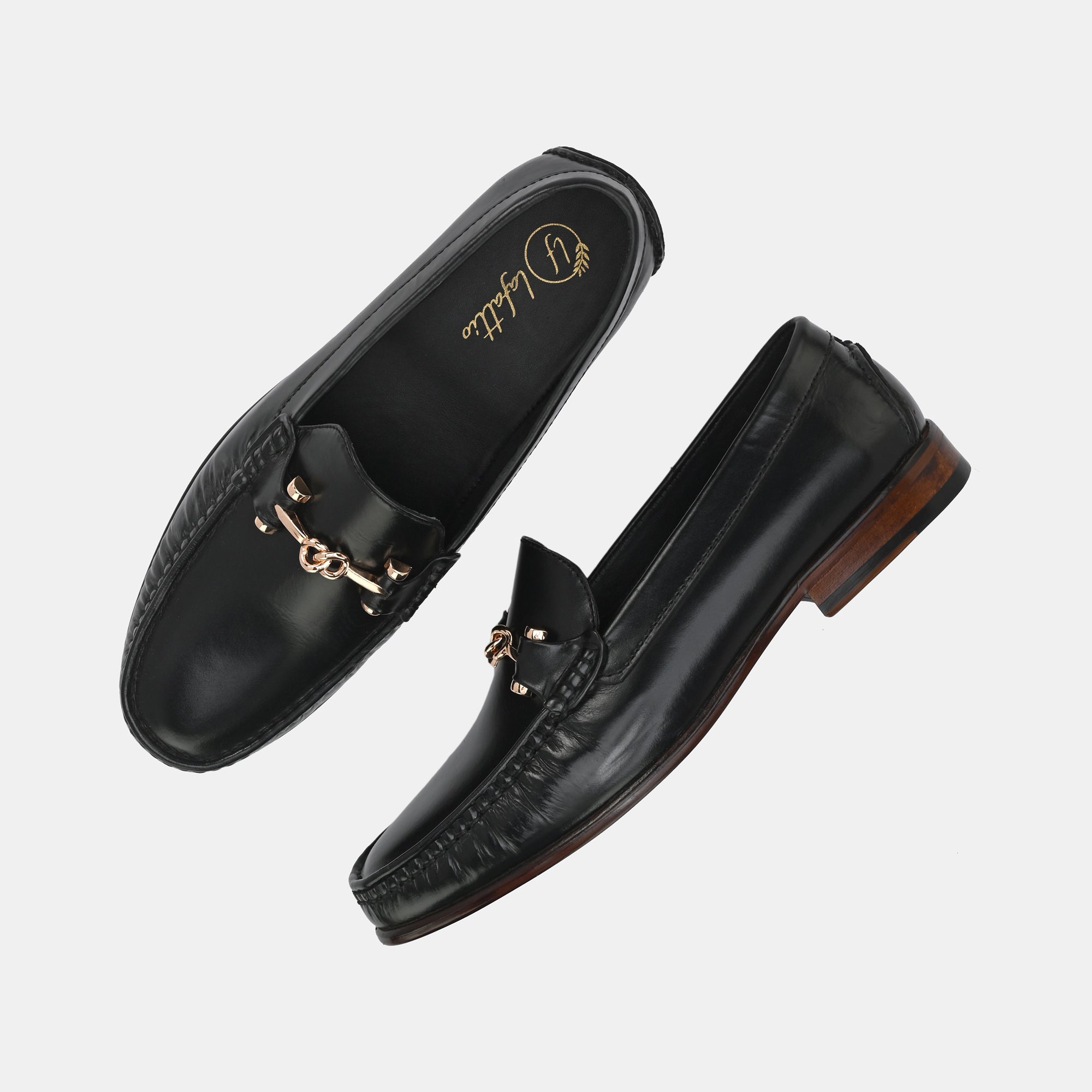 Classic Buckled Loafers by Lafattio