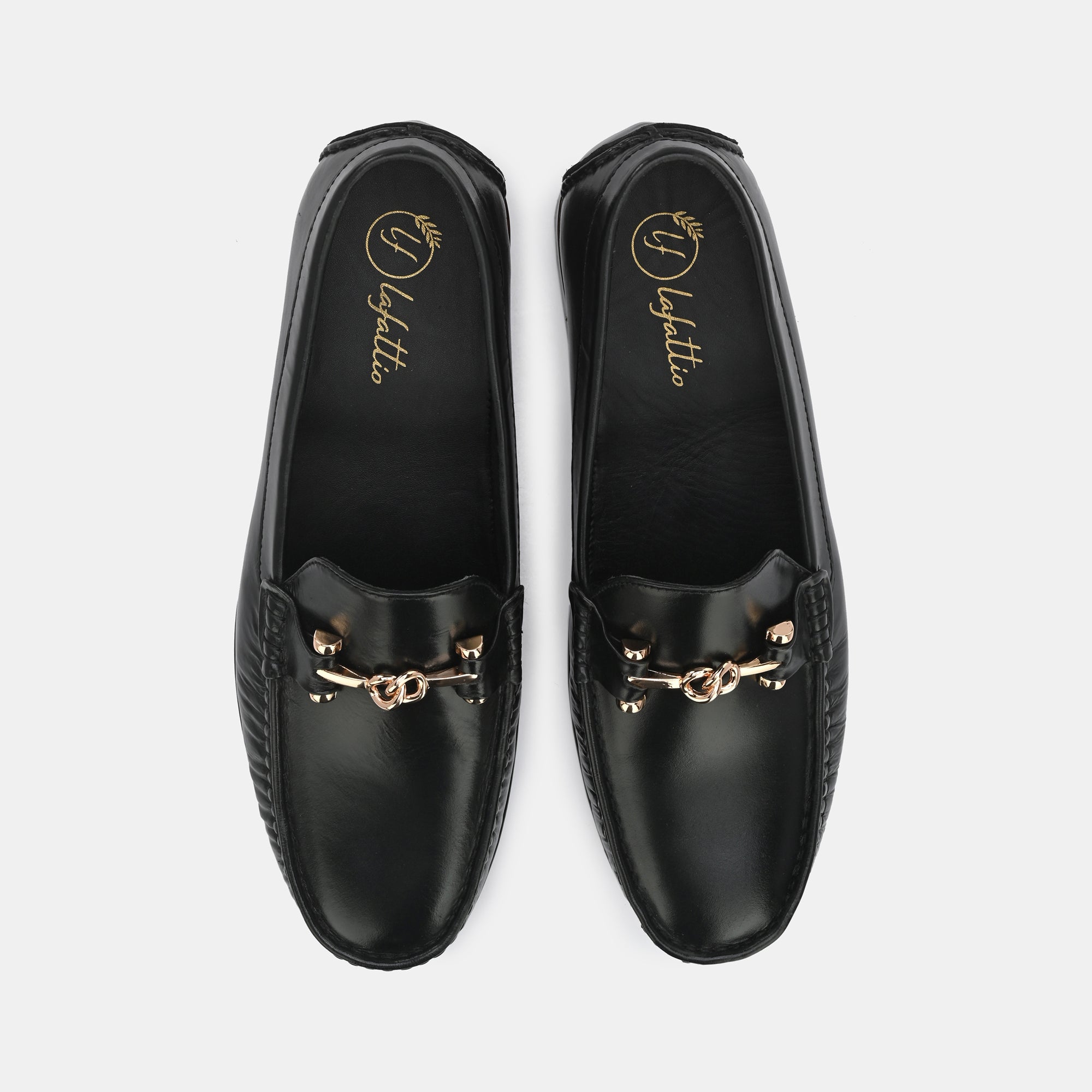 Classic Buckled Loafers by Lafattio