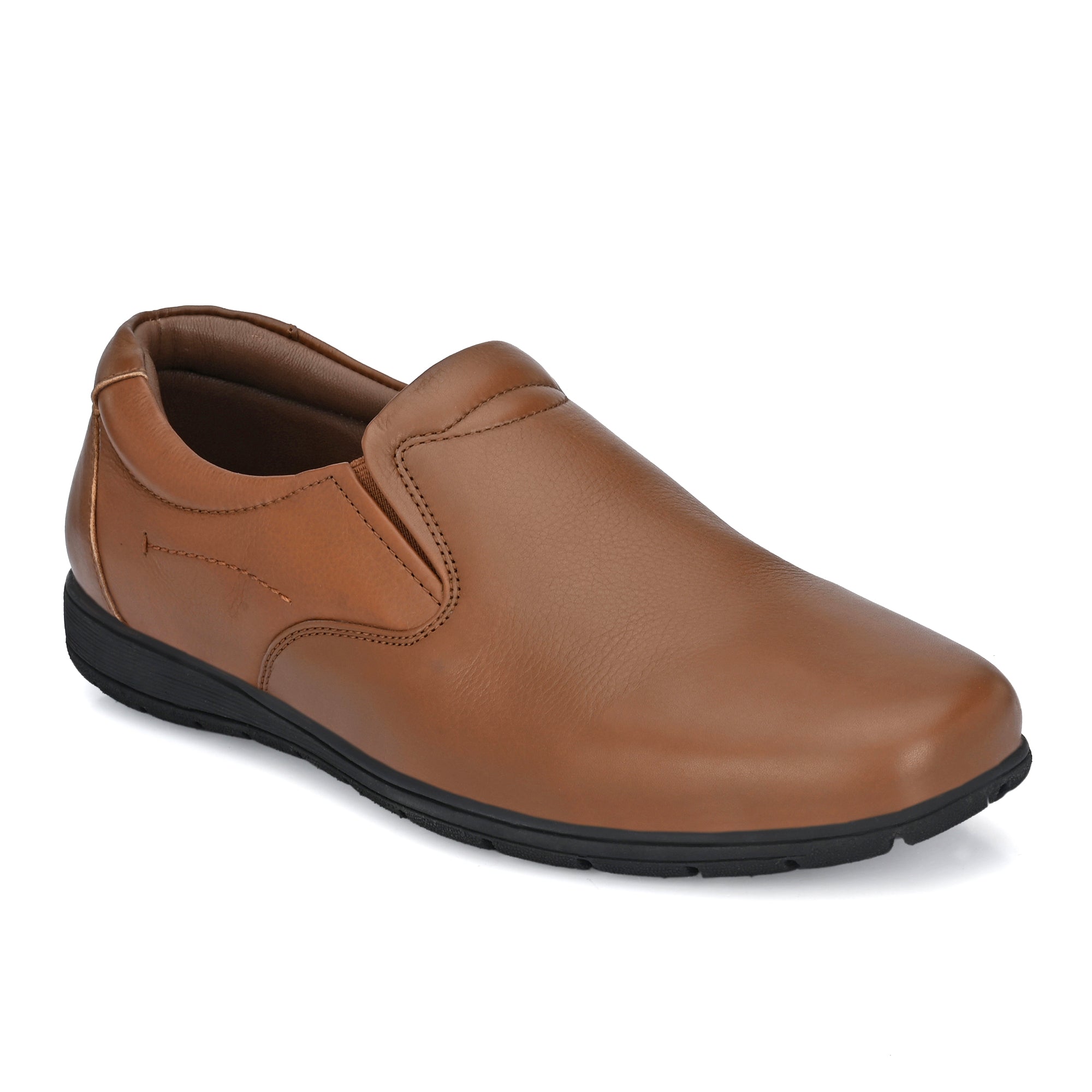 Egoss Comfortable Leather Slip On Shoes For Men
