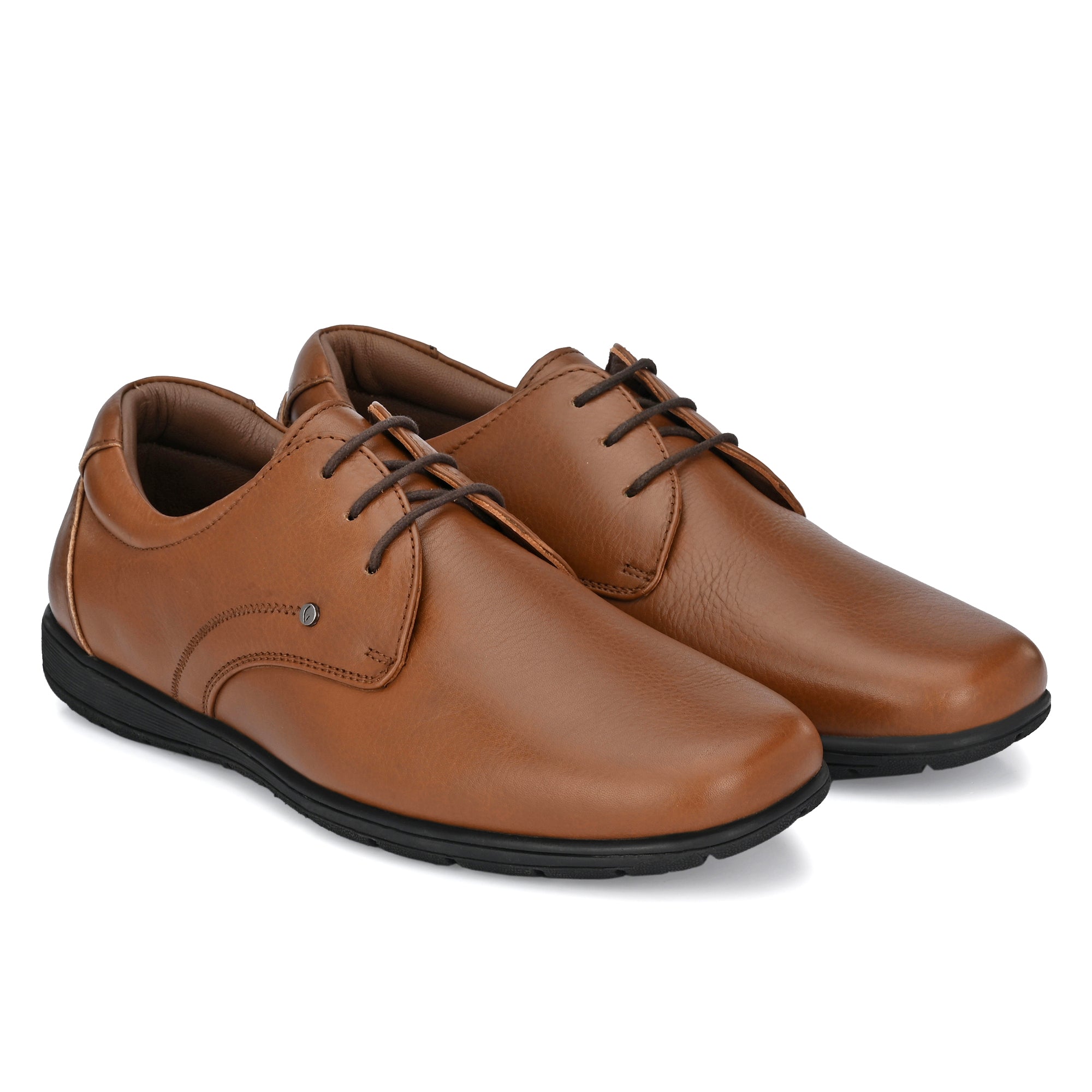 Egoss Leather Casual Lace Up Shoes For Men