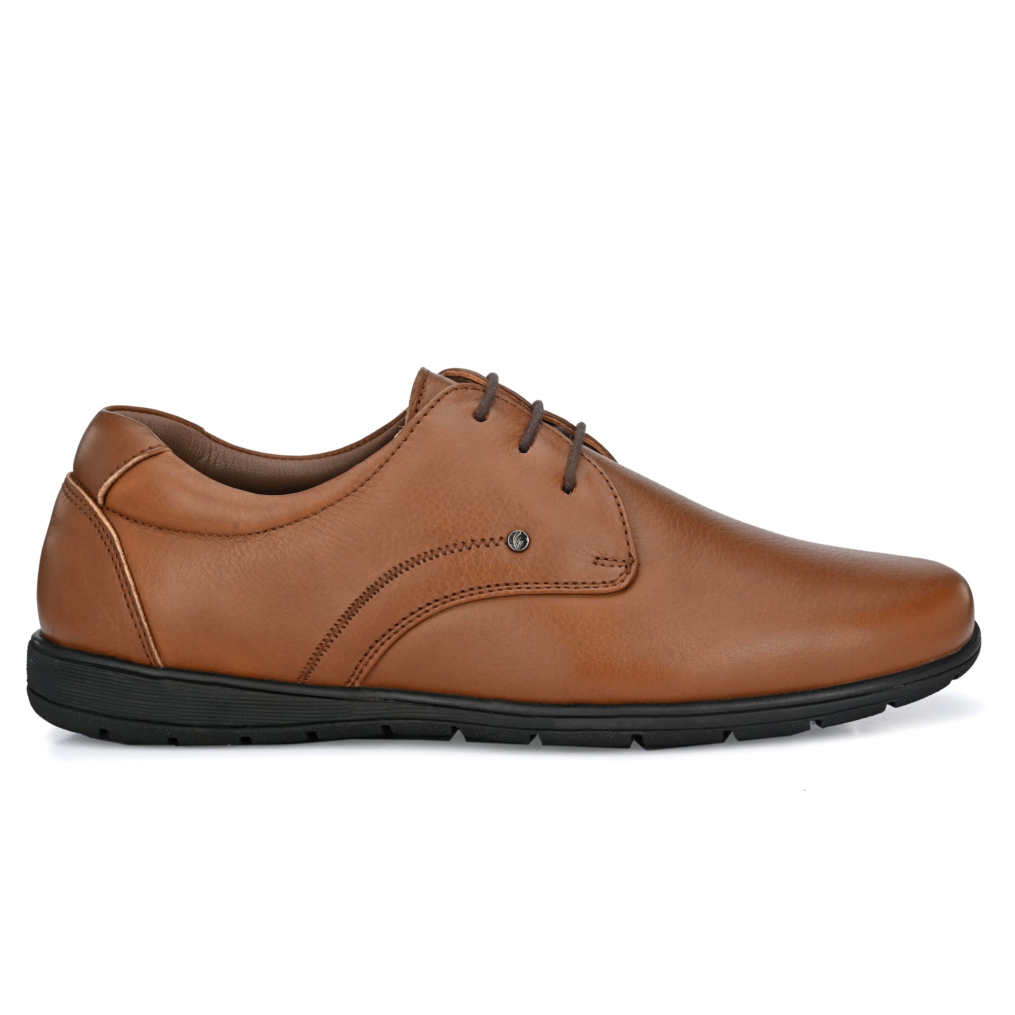 Egoss Leather Casual Lace Up Shoes For Men
