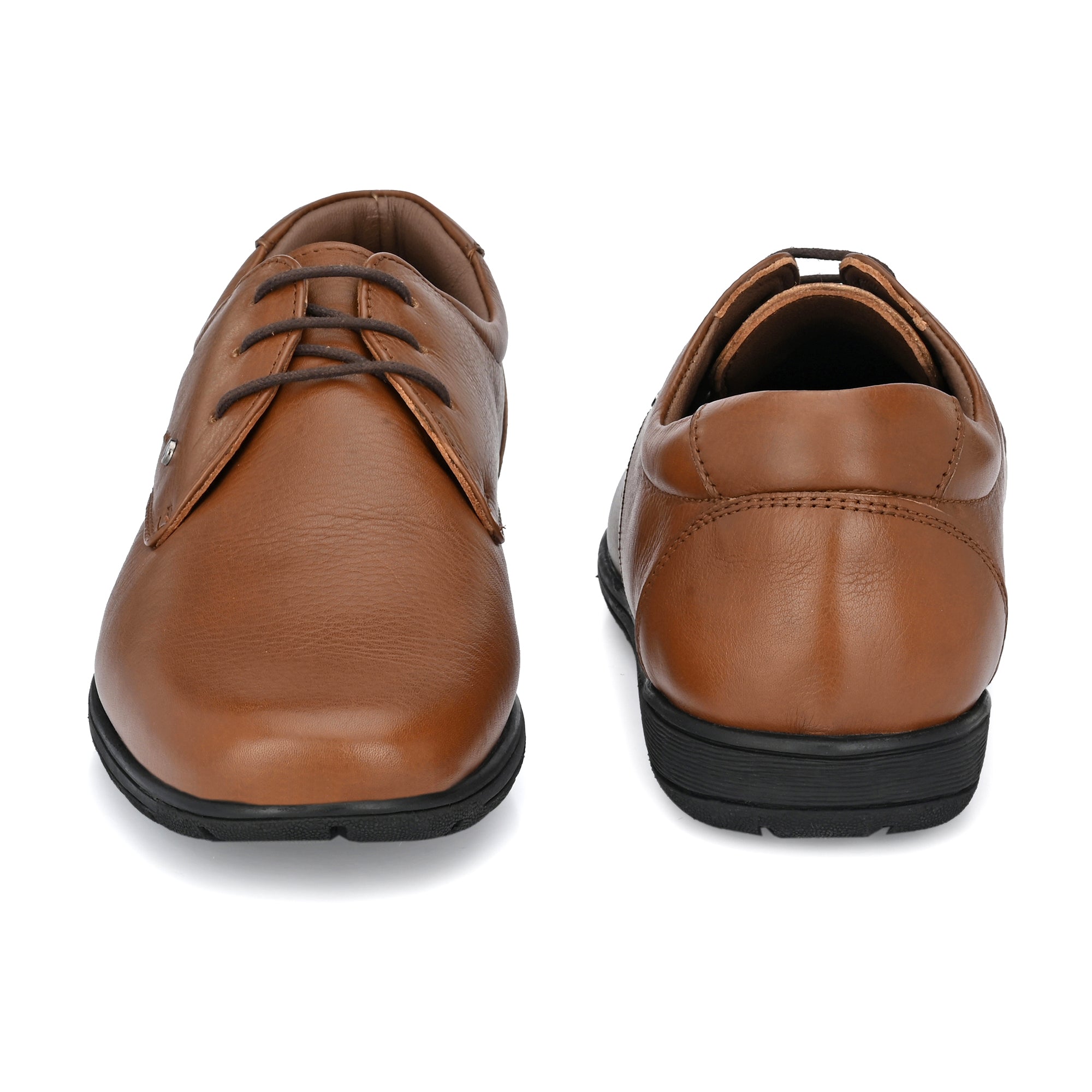 Egoss Leather Casual Lace Up Shoes For Men